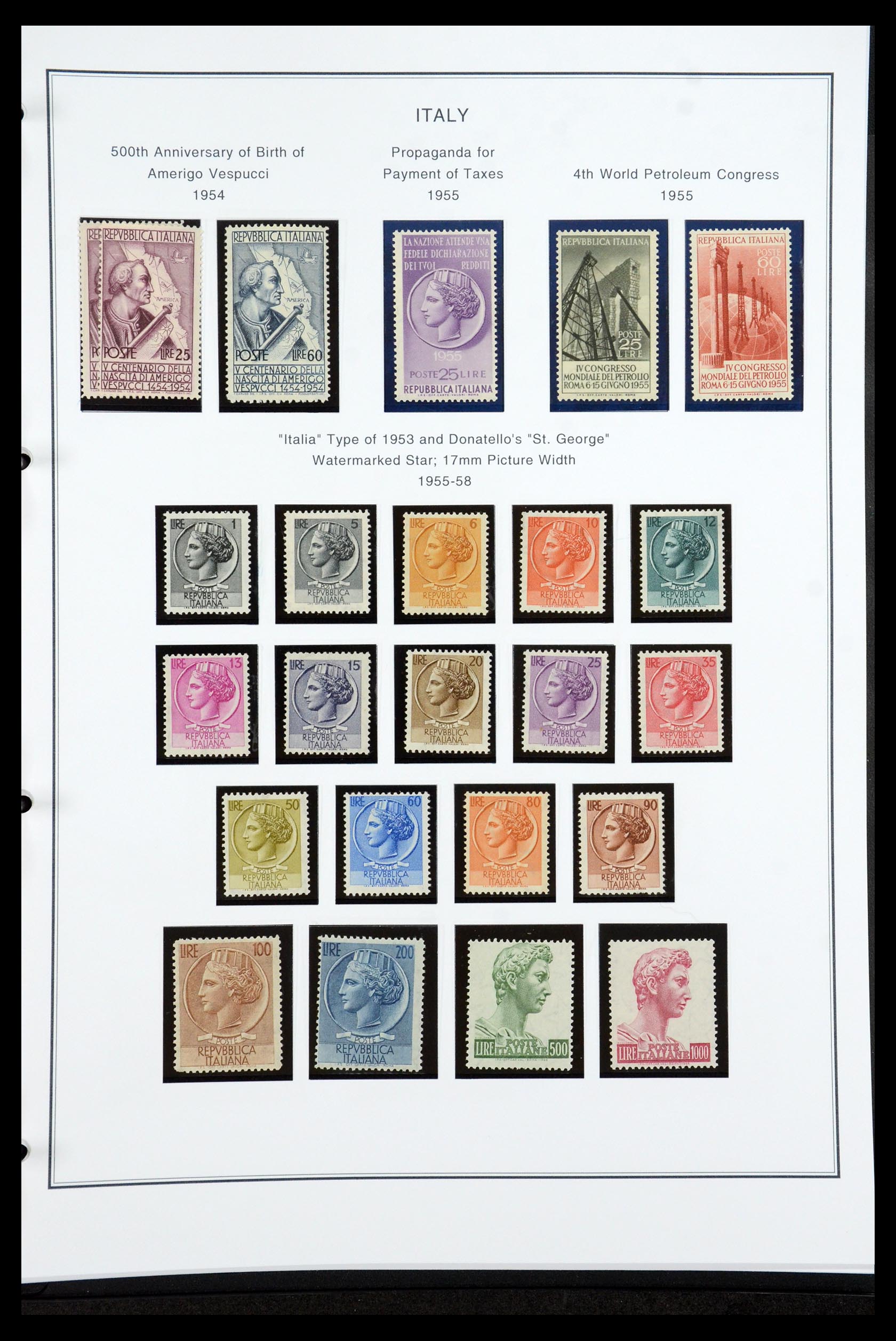 35925 056 - Postzegelverzameling 35925 Italië 1862-2009.