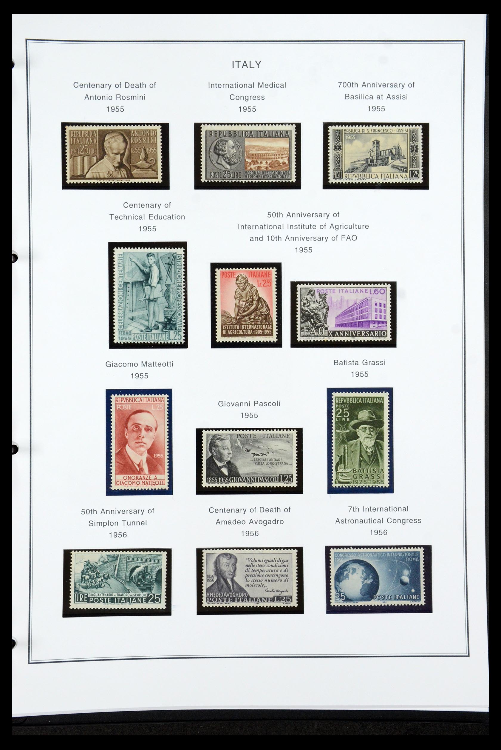 35925 057 - Postzegelverzameling 35925 Italië 1862-2009.