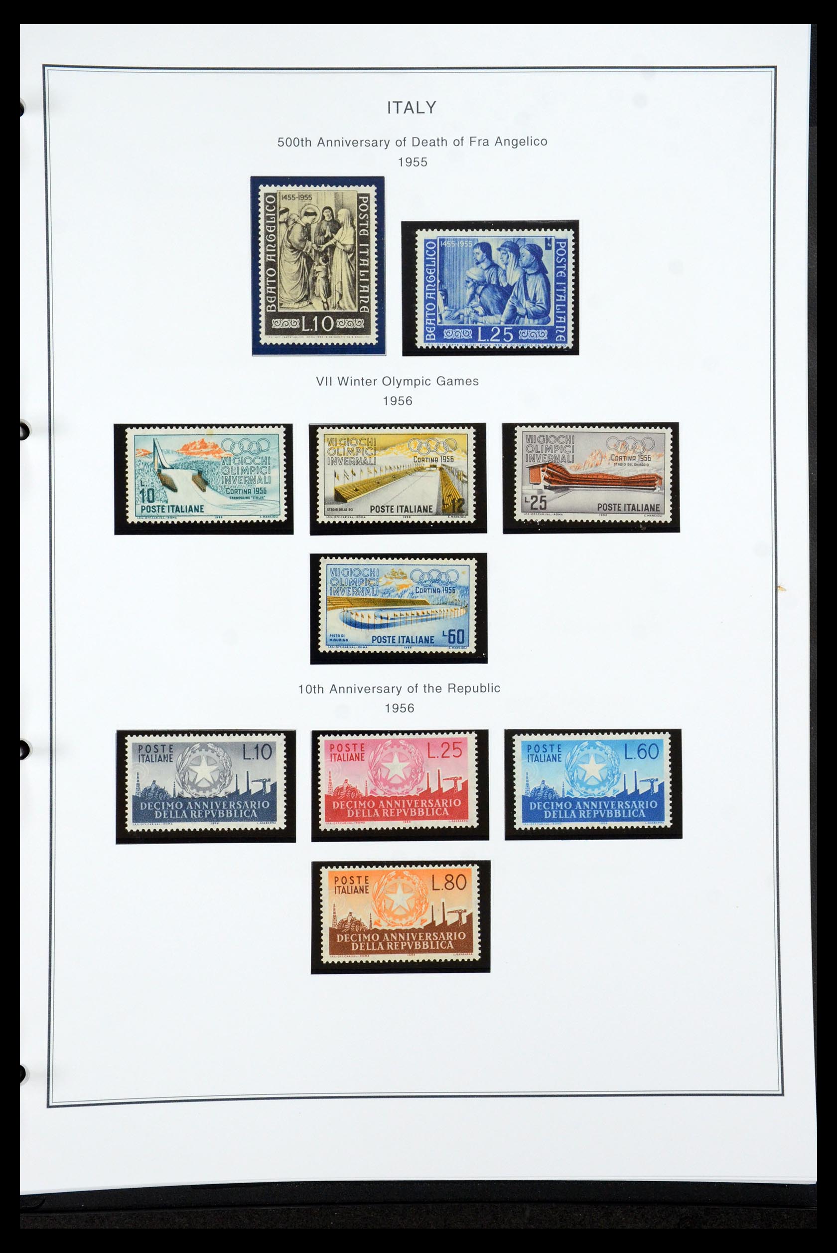 35925 058 - Postzegelverzameling 35925 Italië 1862-2009.