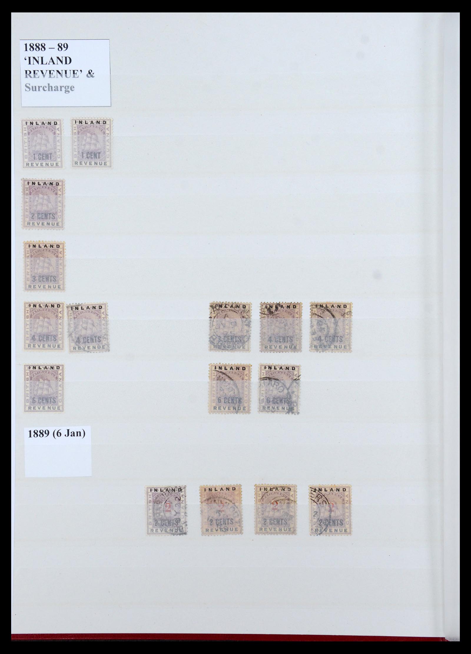 35926 006 - Postzegelverzameling 35926 Brits Guyana 1862-1938.