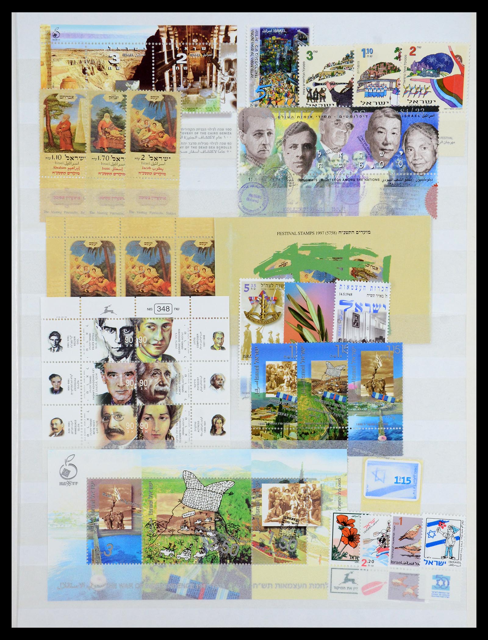 35927 005 - Postzegelverzameling 35927 Israël 1993-2006.