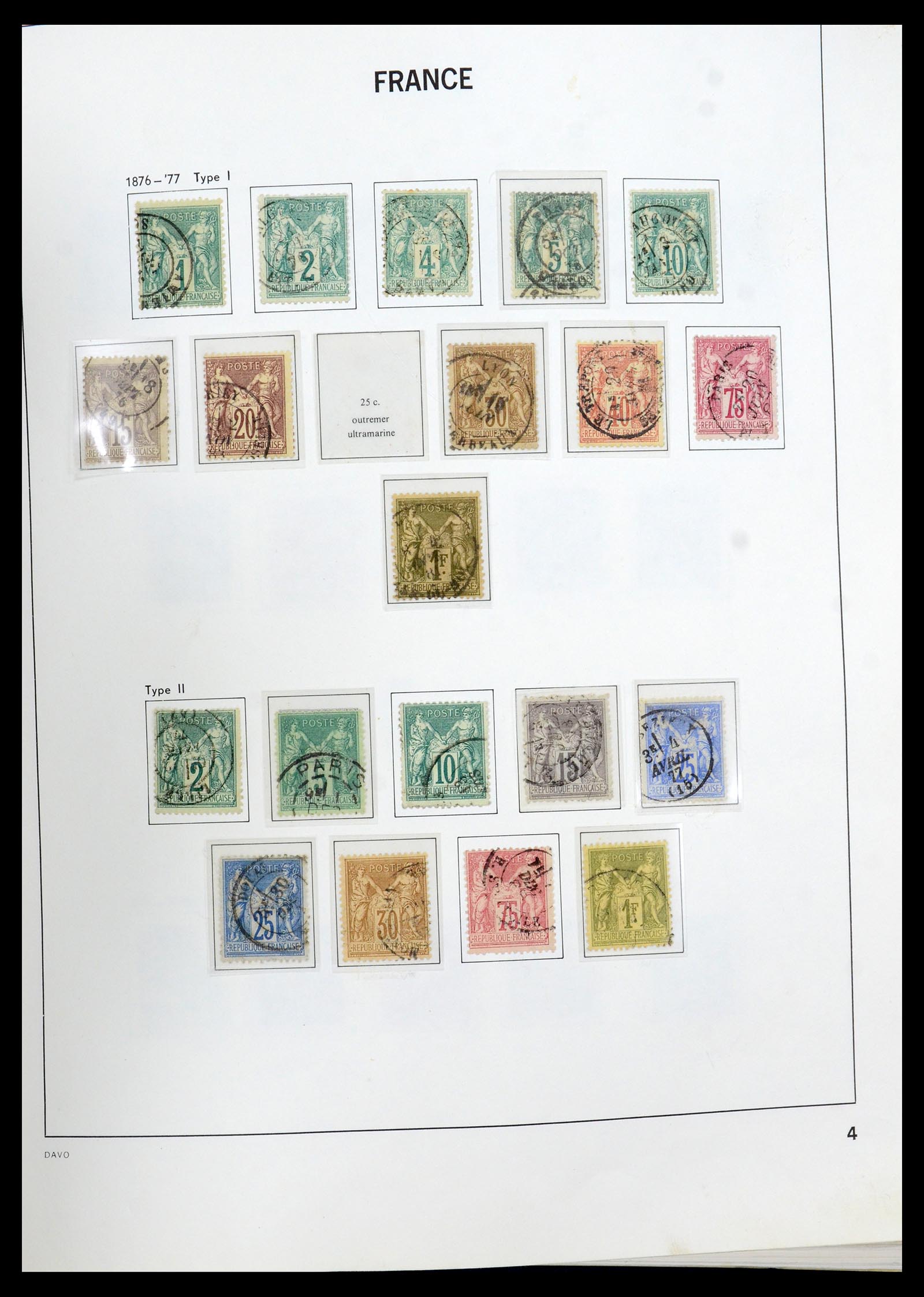 35930 004 - Stamp collection 35930 France 1849-1990.