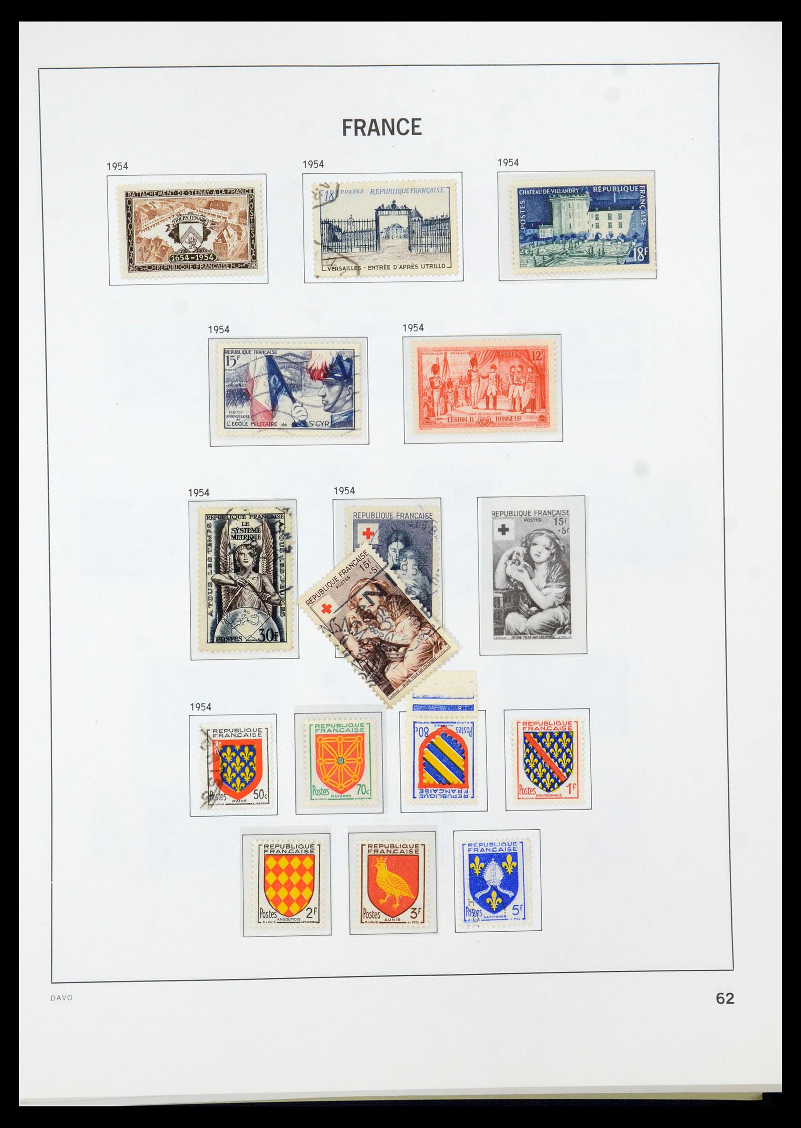 35930 063 - Stamp collection 35930 France 1849-1990.