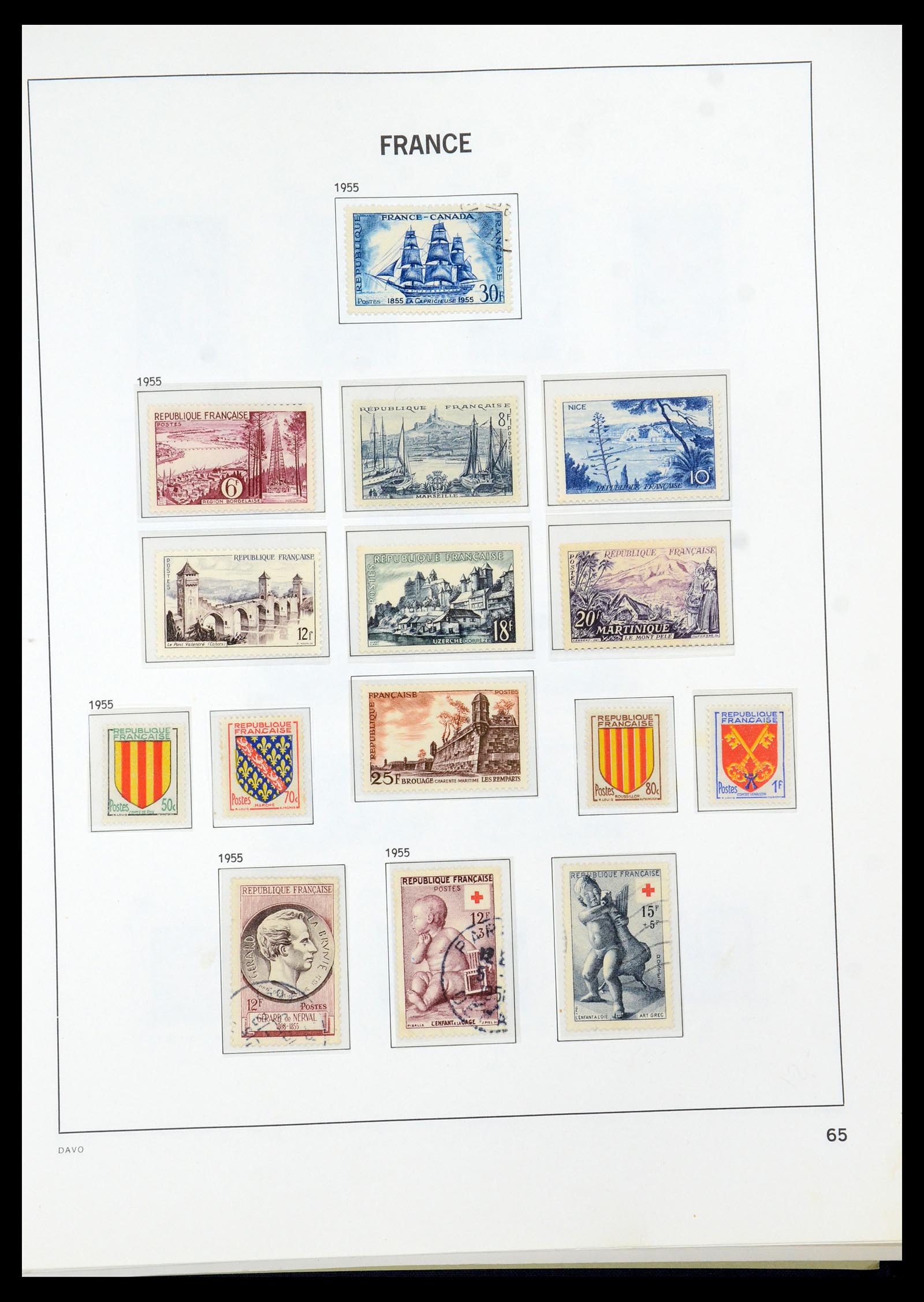 35930 067 - Stamp collection 35930 France 1849-1990.
