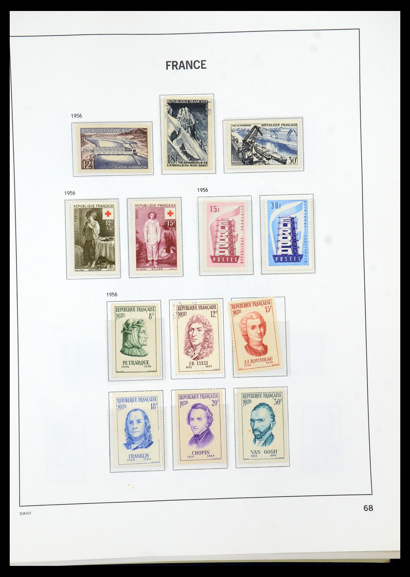 35930 070 - Stamp collection 35930 France 1849-1990.