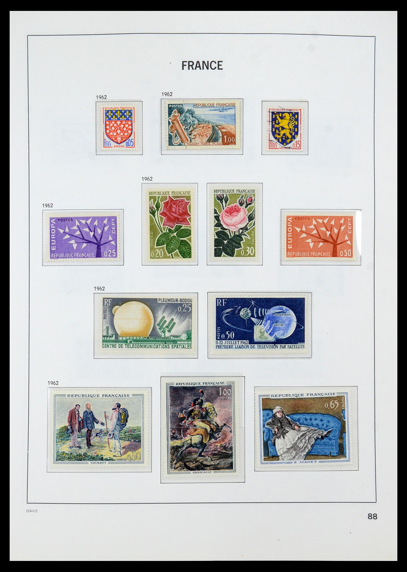 35930 090 - Stamp collection 35930 France 1849-1990.