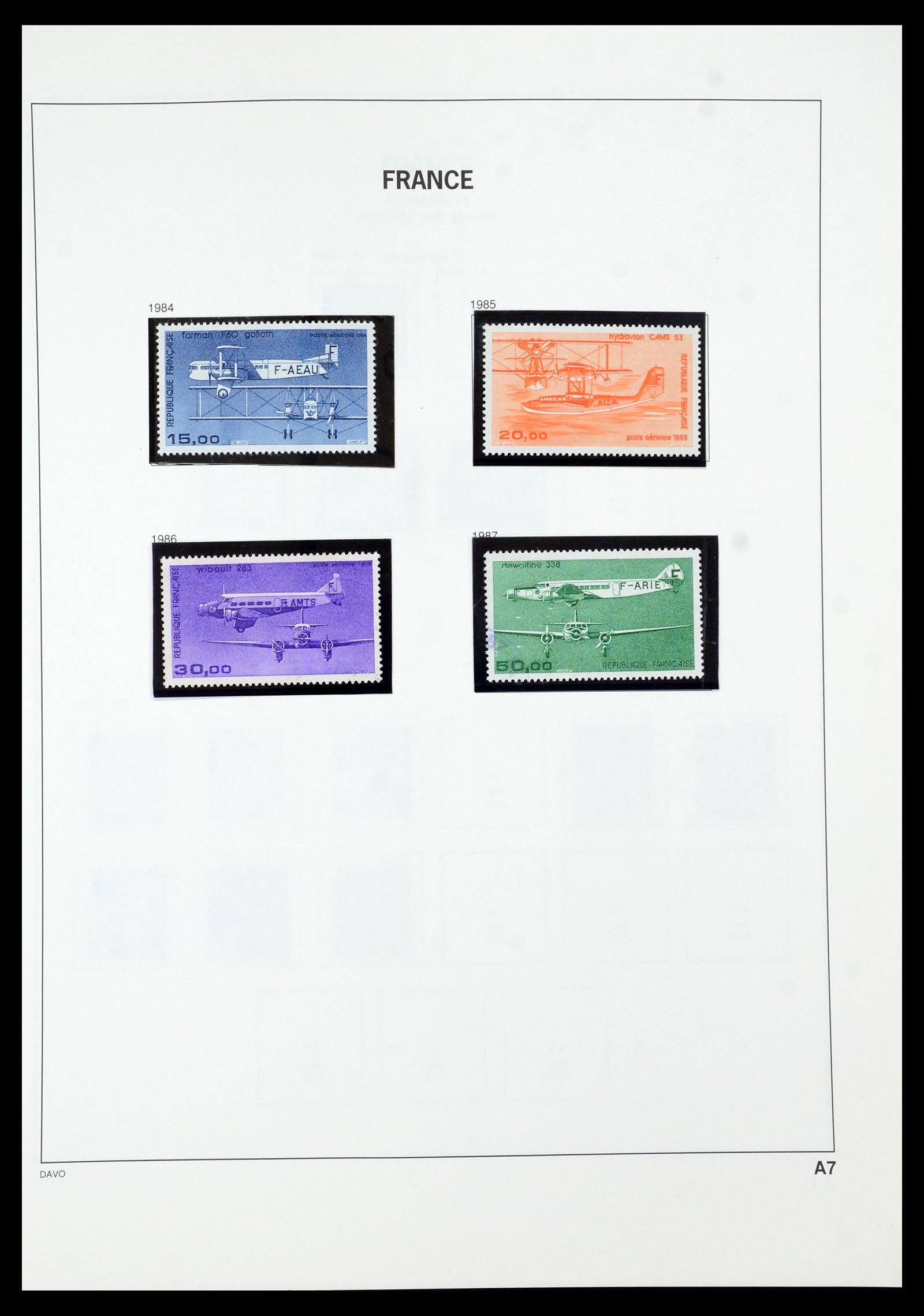 35930 213 - Postzegelverzameling 35930 Frankrijk 1849-1990.