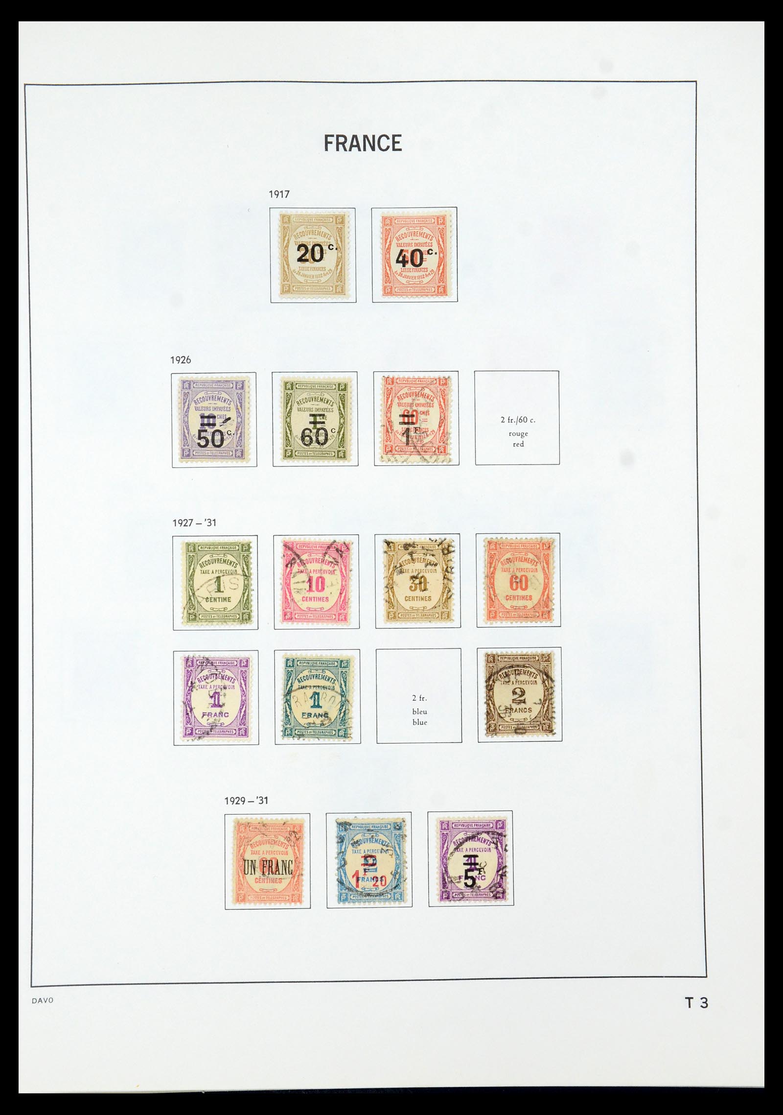 35930 216 - Postzegelverzameling 35930 Frankrijk 1849-1990.