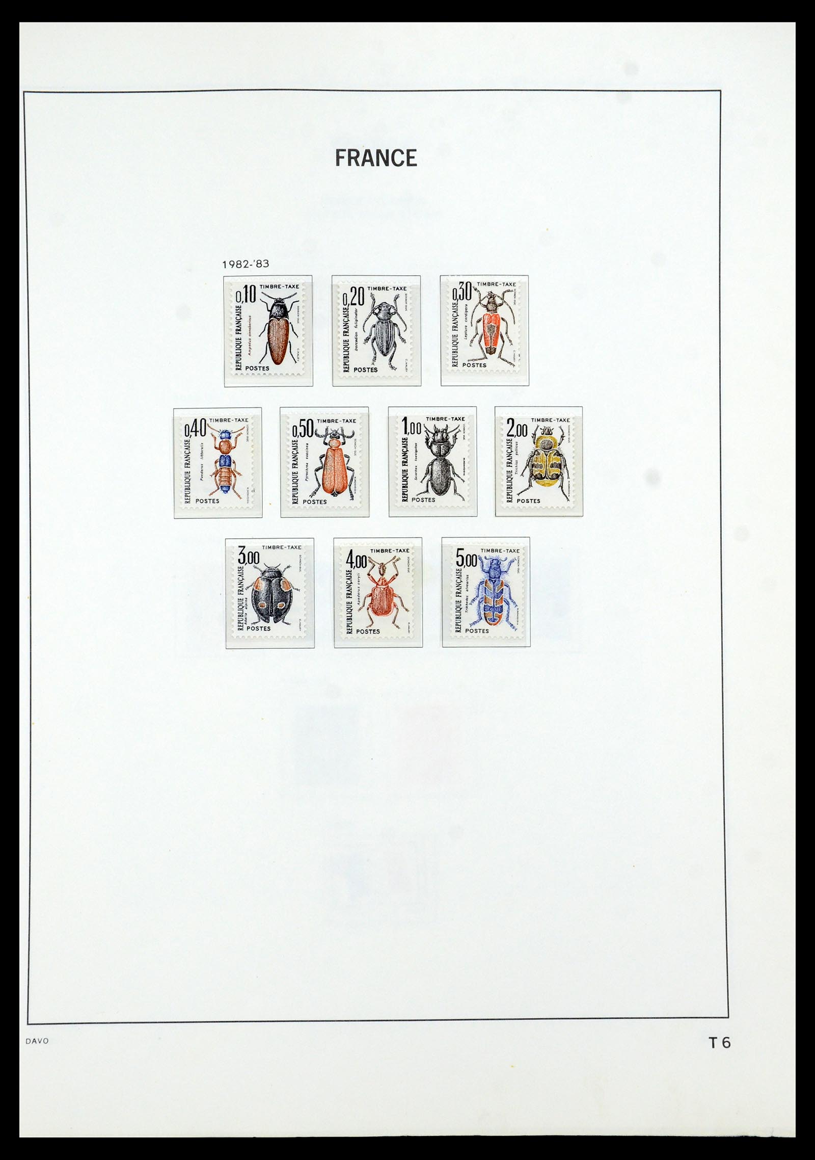 35930 219 - Postzegelverzameling 35930 Frankrijk 1849-1990.