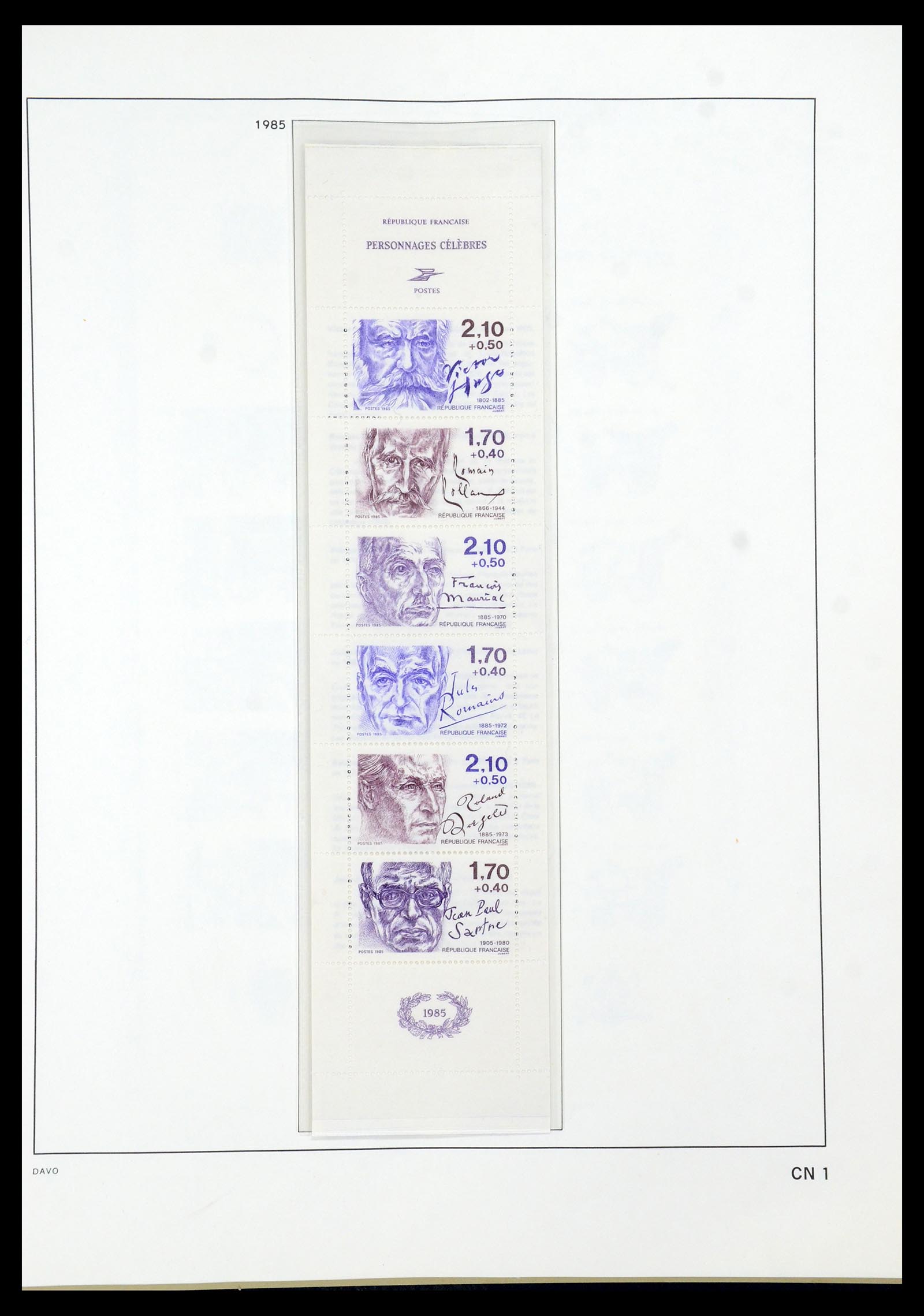 35930 229 - Stamp collection 35930 France 1849-1990.