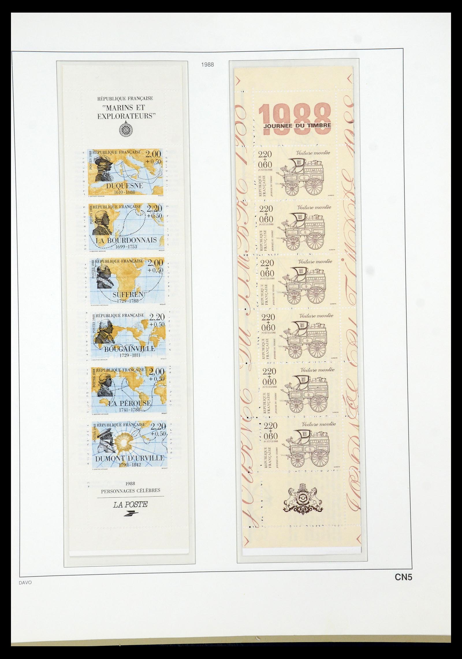 35930 233 - Stamp collection 35930 France 1849-1990.