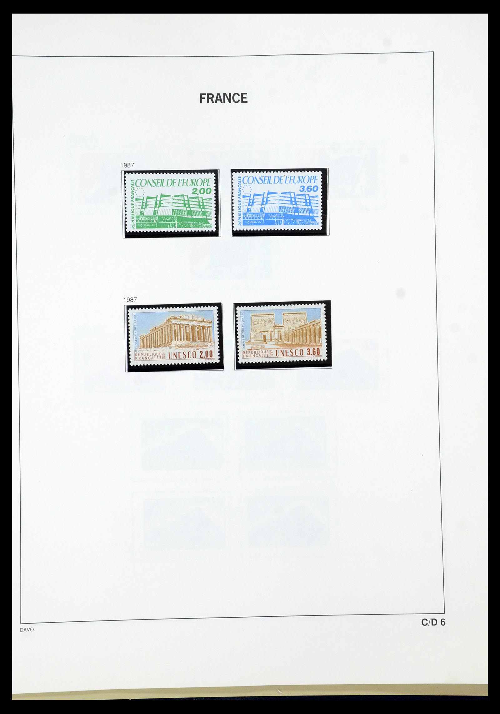 35930 241 - Postzegelverzameling 35930 Frankrijk 1849-1990.