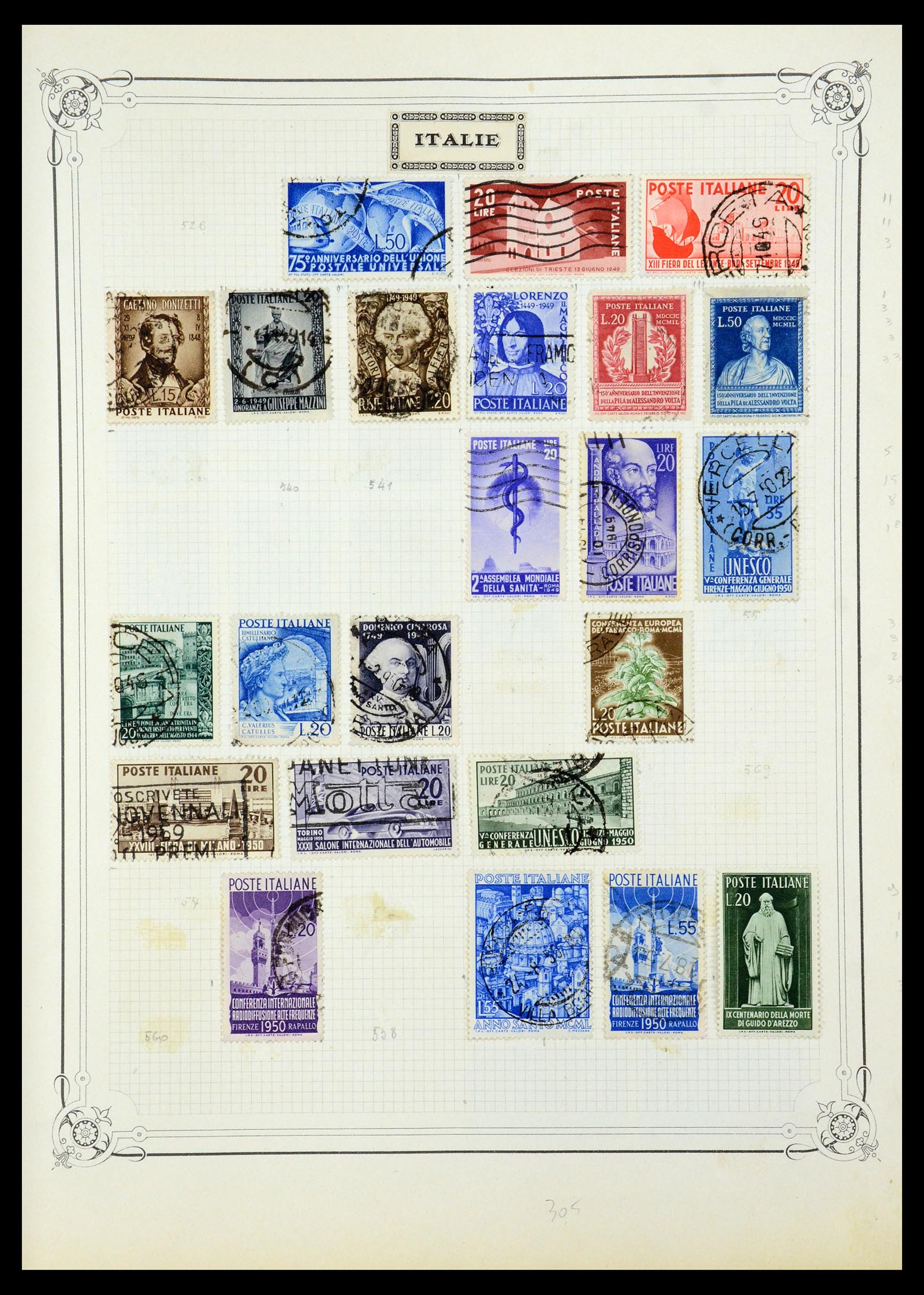 35932 015 - Stamp Collection 35932 Italy 1862-1980.