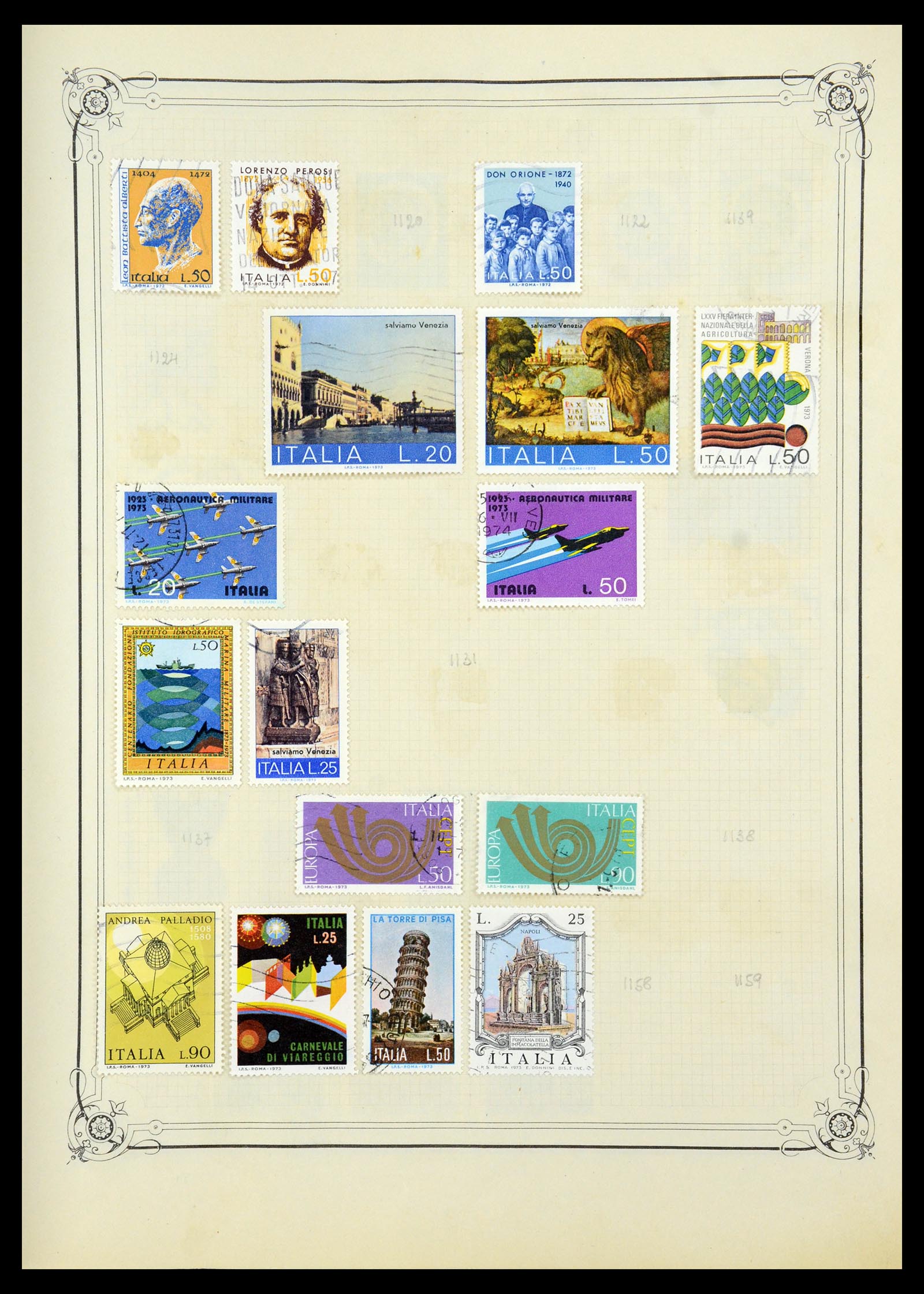 35932 033 - Postzegelverzameling 35932 Italië 1862-1980.