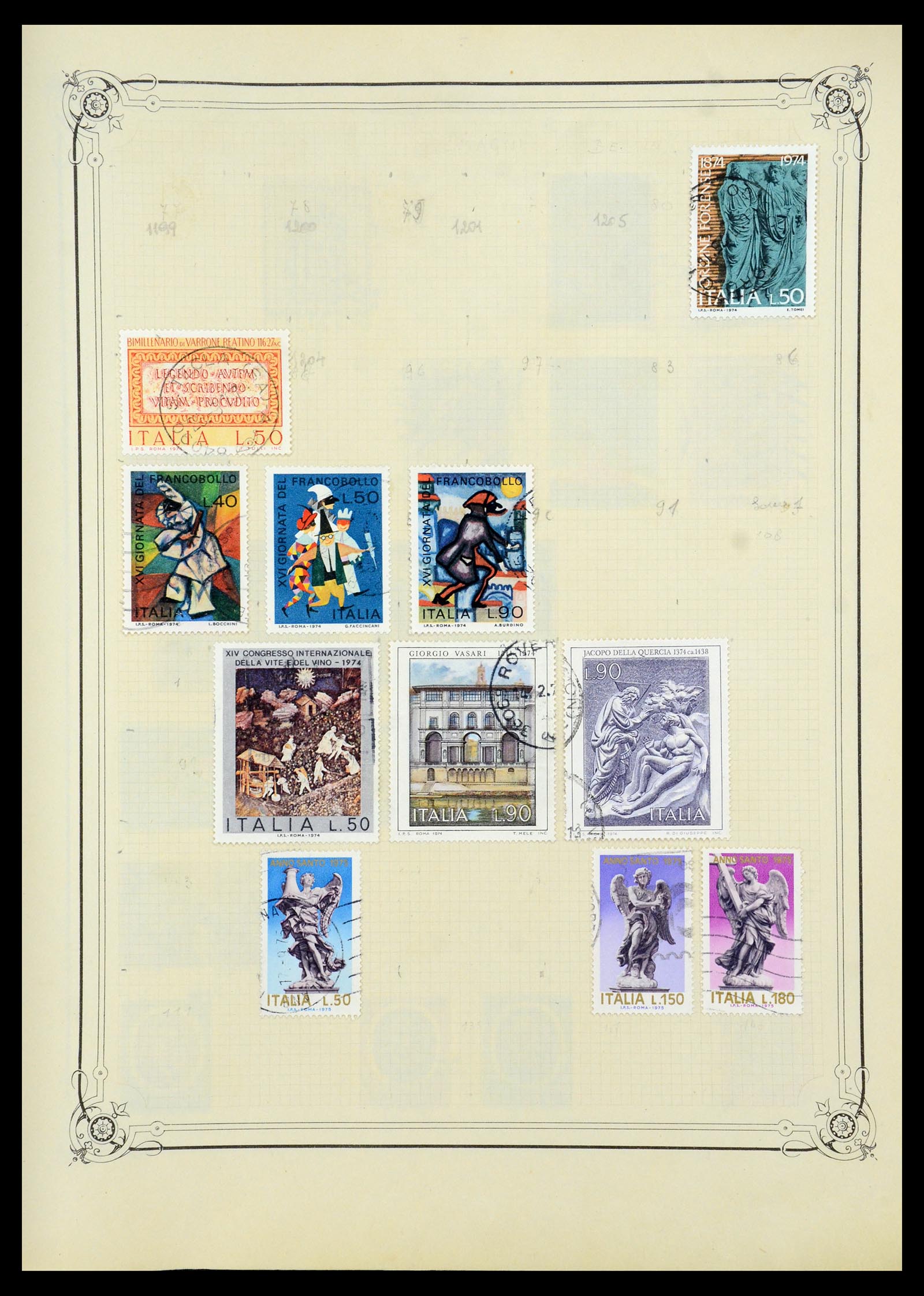 35932 036 - Postzegelverzameling 35932 Italië 1862-1980.