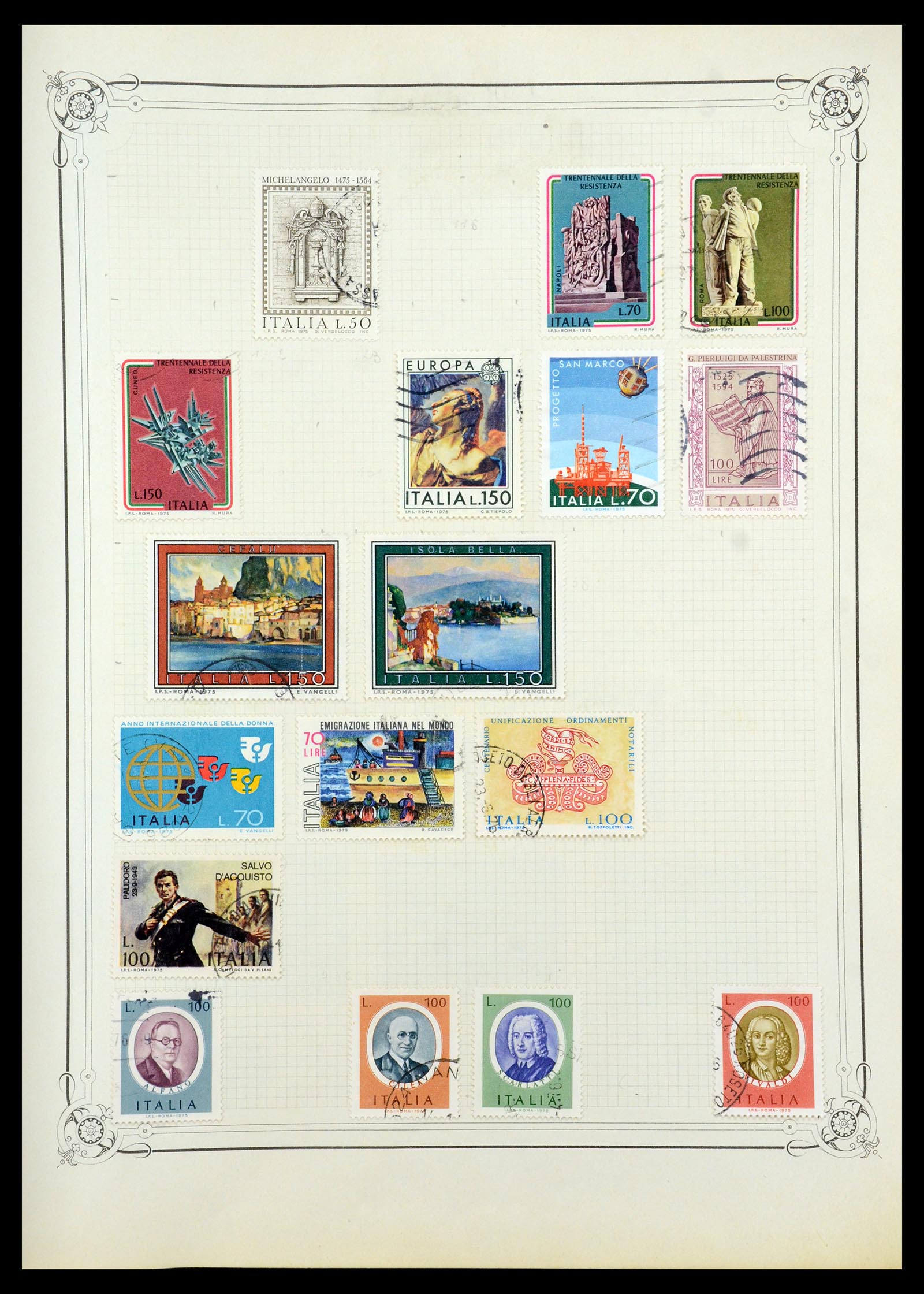 35932 037 - Postzegelverzameling 35932 Italië 1862-1980.