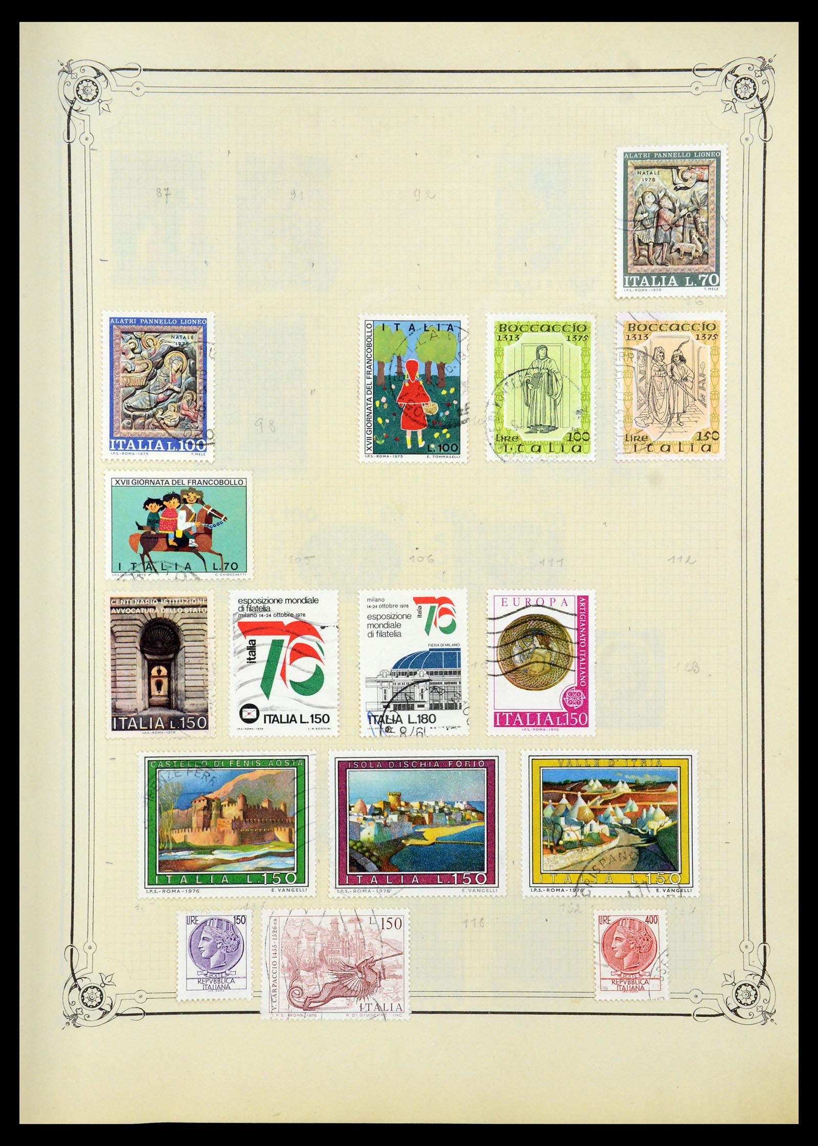 35932 038 - Postzegelverzameling 35932 Italië 1862-1980.