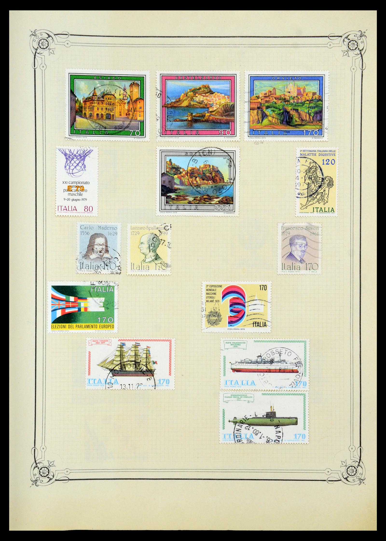 35932 044 - Postzegelverzameling 35932 Italië 1862-1980.