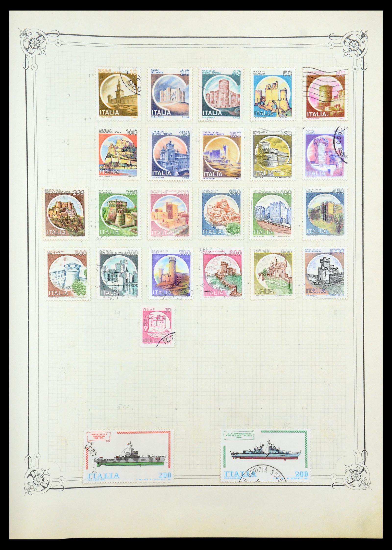 35932 046 - Postzegelverzameling 35932 Italië 1862-1980.