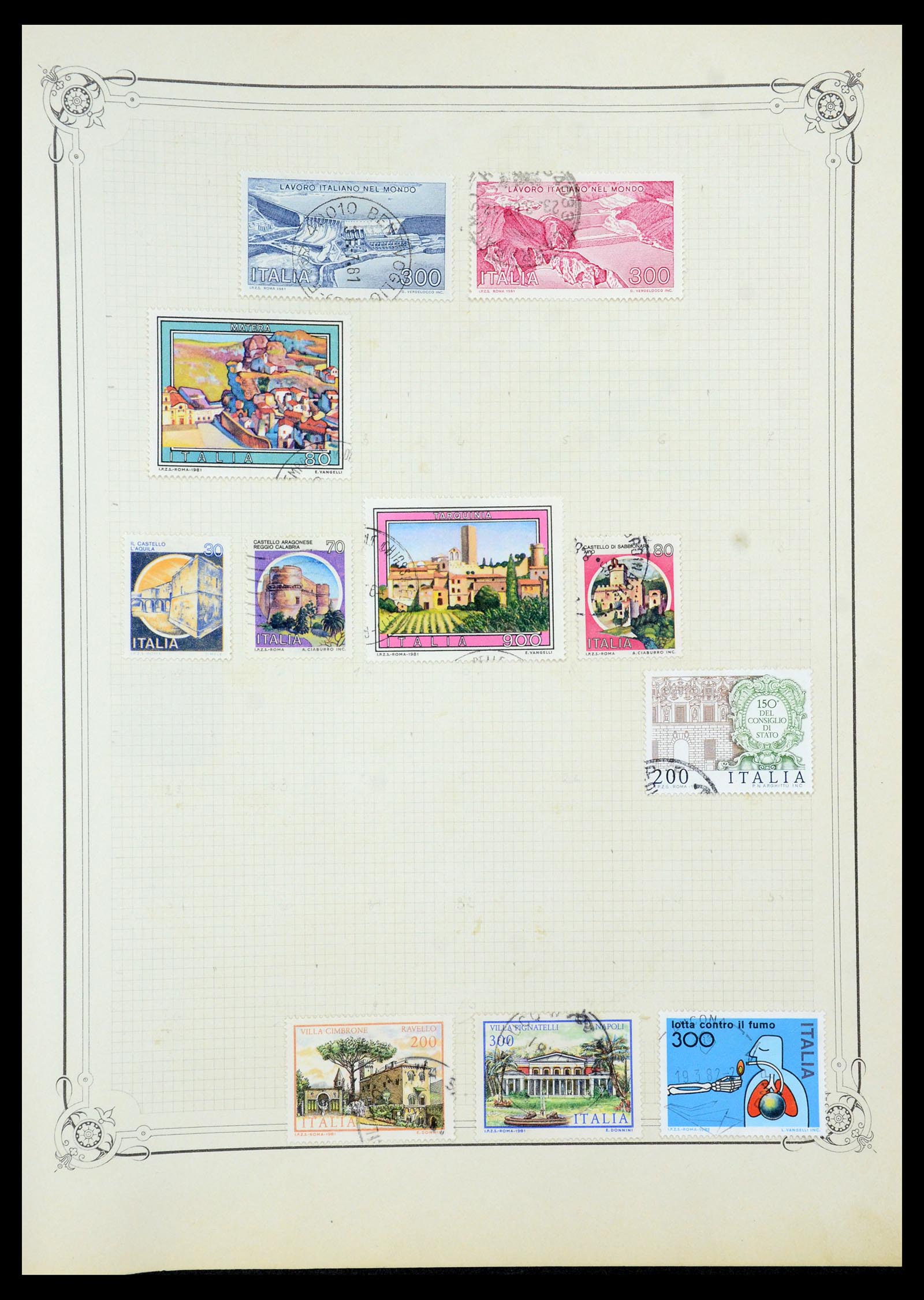 35932 048 - Postzegelverzameling 35932 Italië 1862-1980.