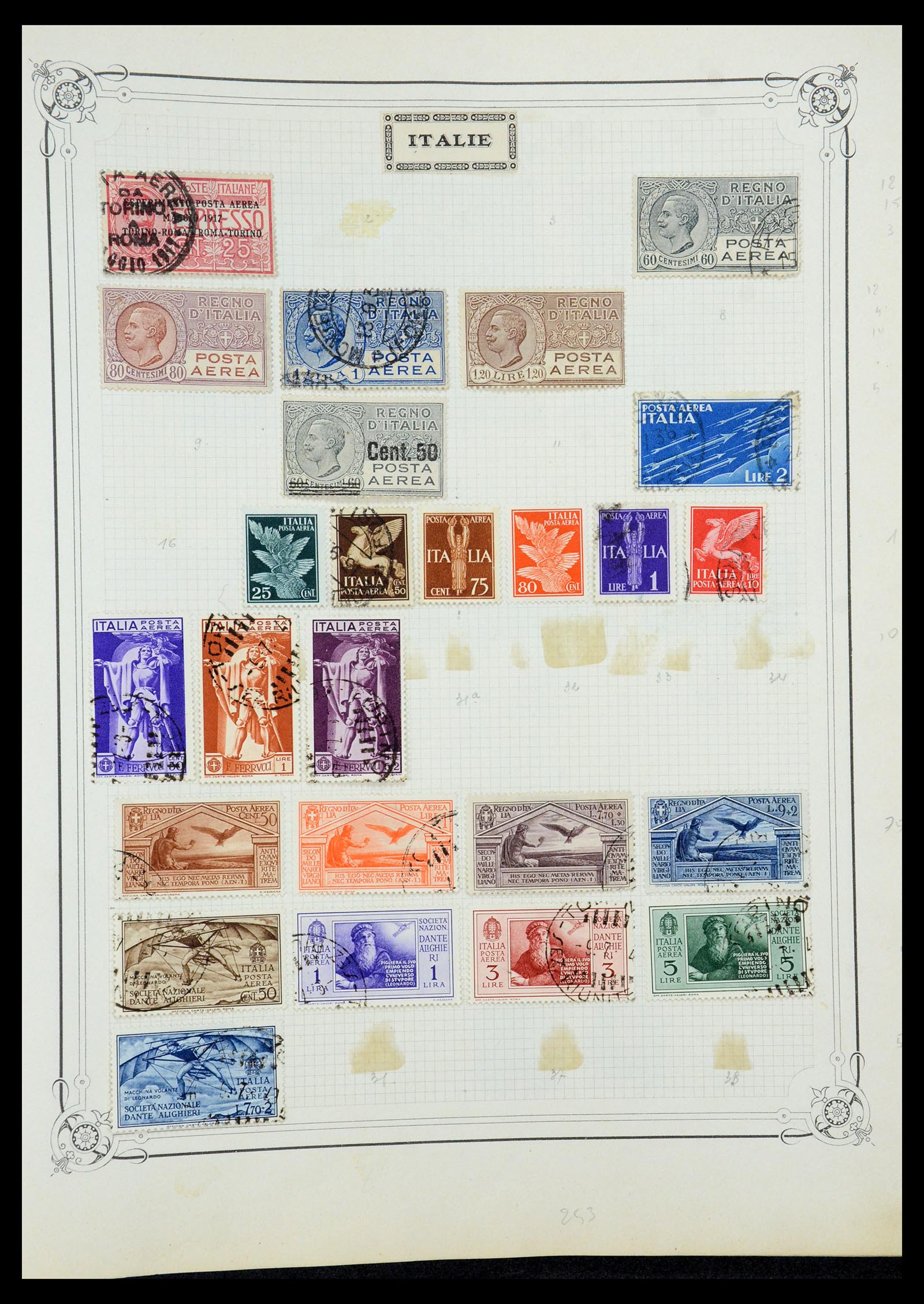 35932 050 - Postzegelverzameling 35932 Italië 1862-1980.