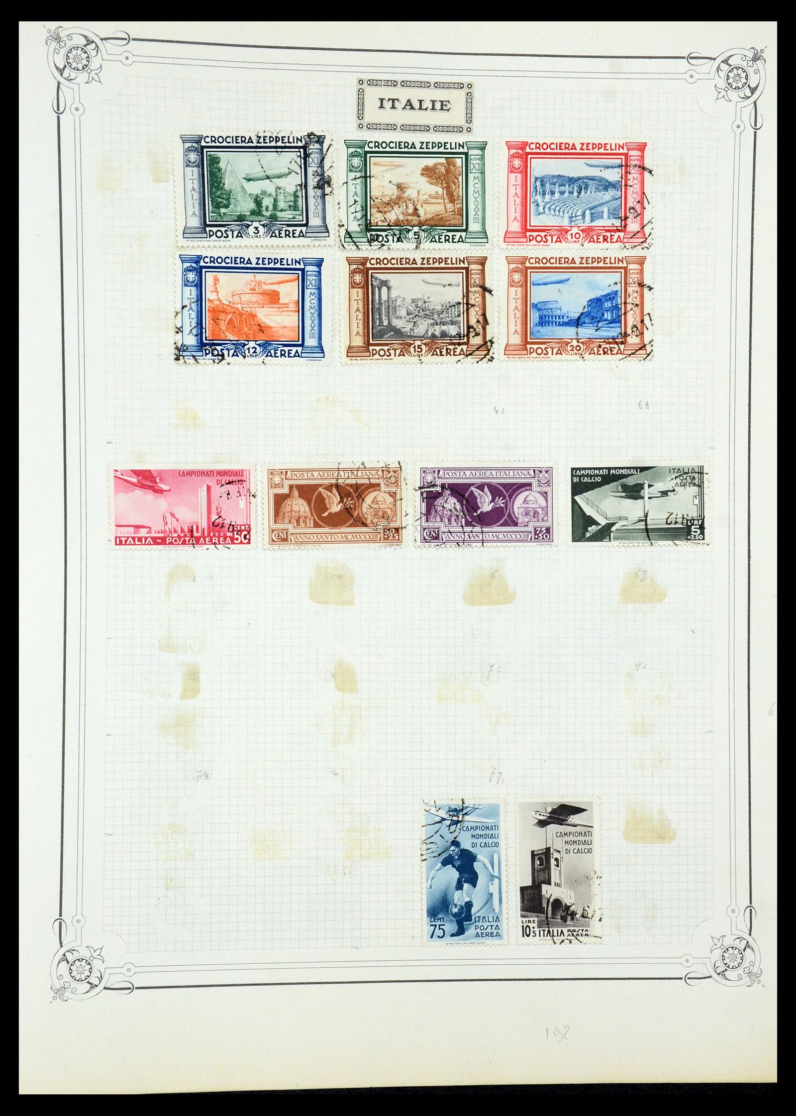 35932 051 - Postzegelverzameling 35932 Italië 1862-1980.