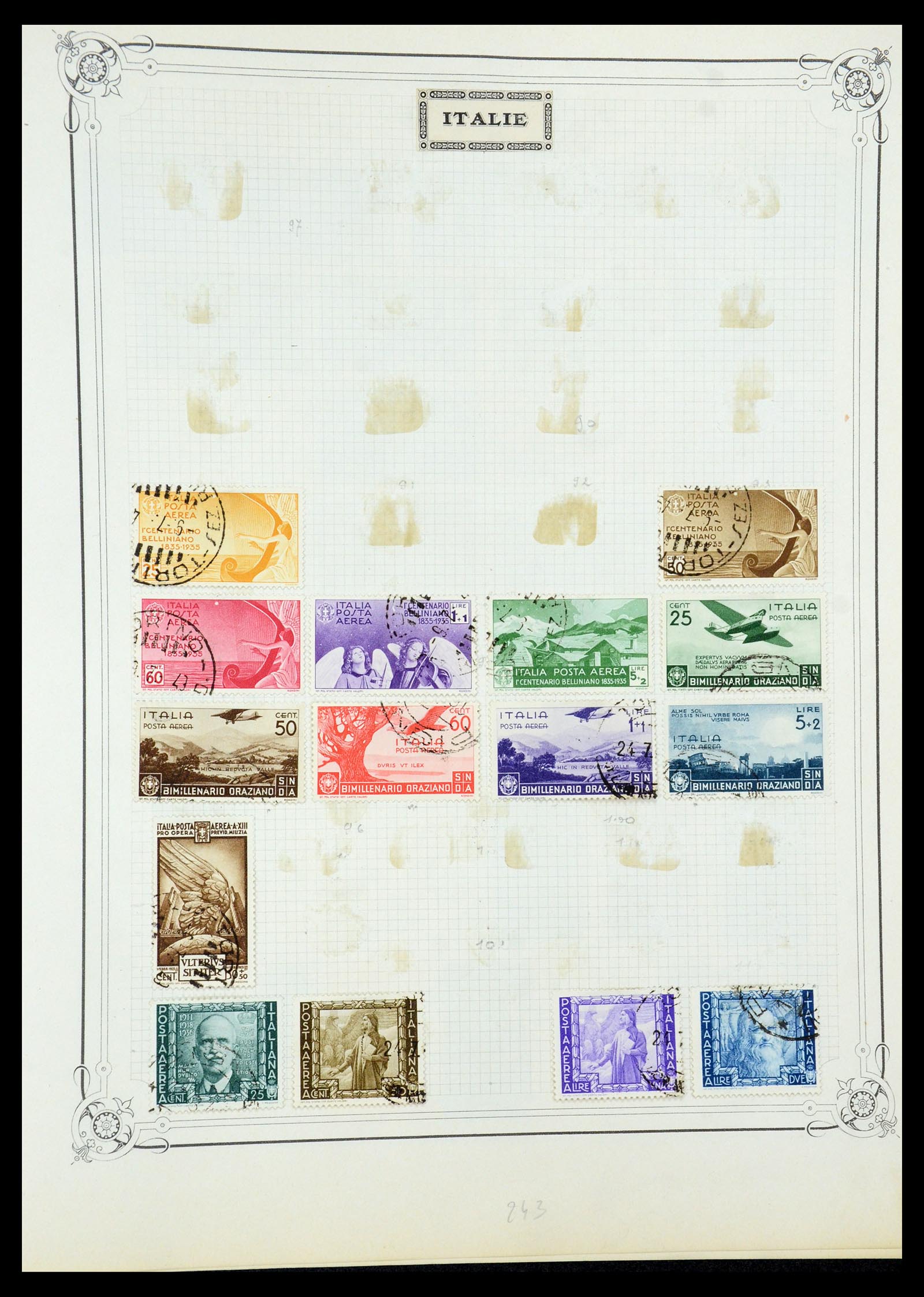 35932 052 - Postzegelverzameling 35932 Italië 1862-1980.