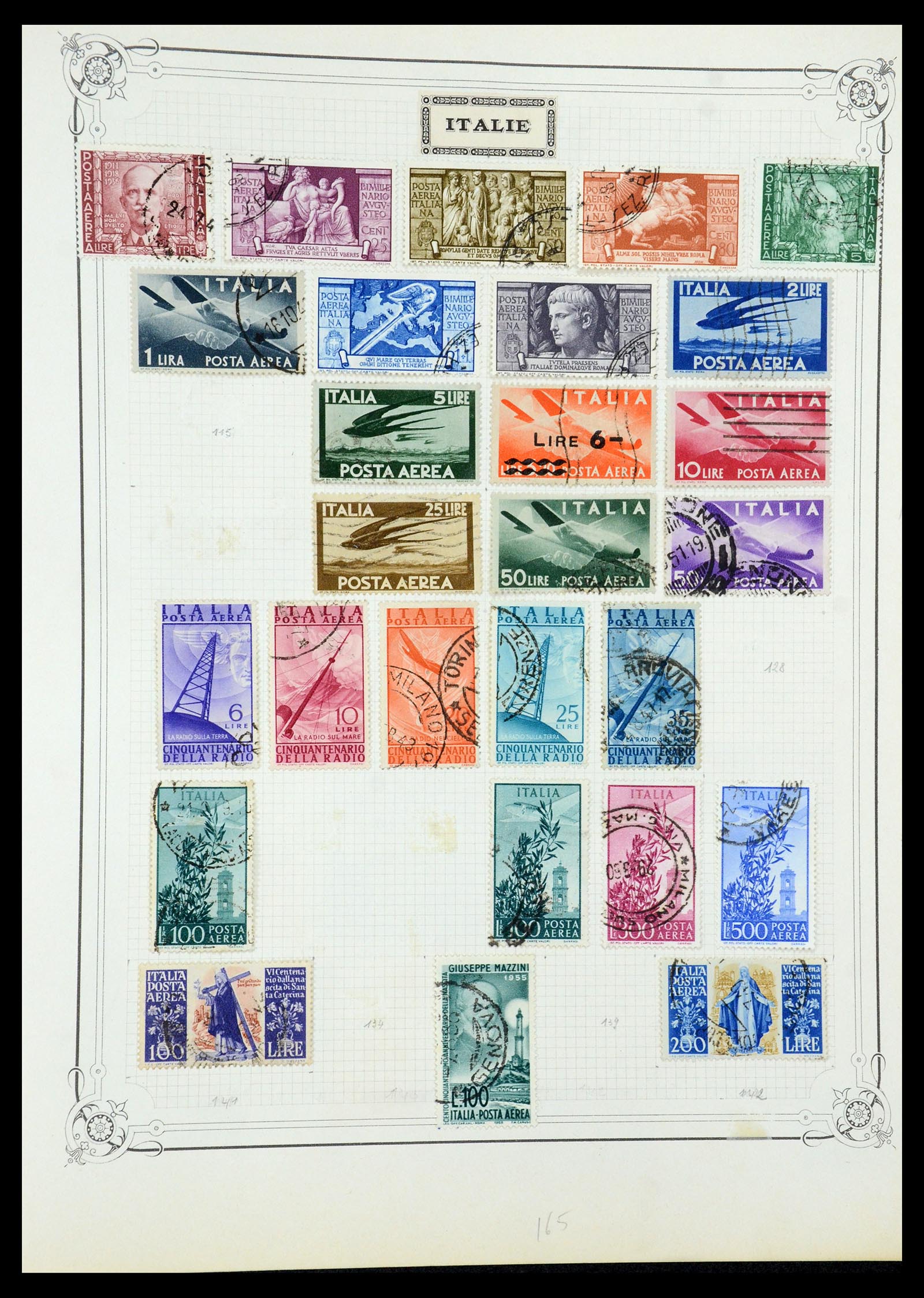 35932 053 - Postzegelverzameling 35932 Italië 1862-1980.