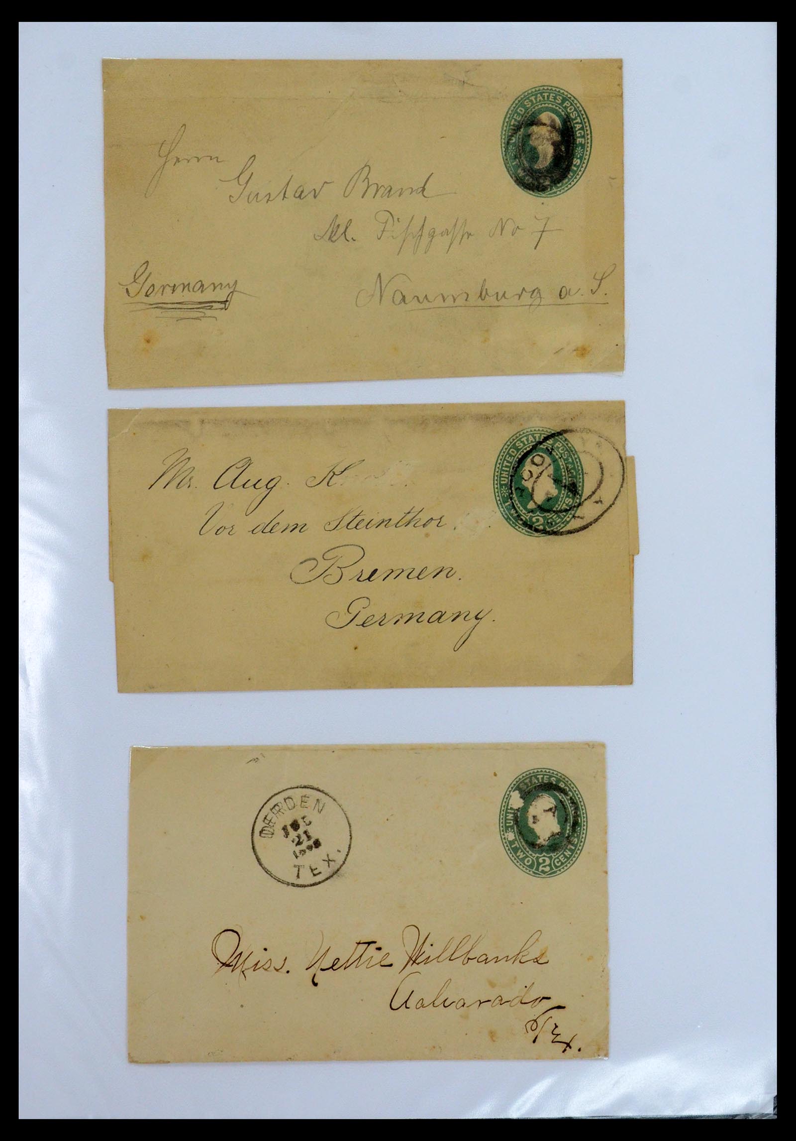 35934 024 - Stamp collection 35934 USA postal stationeries 1873-1984.