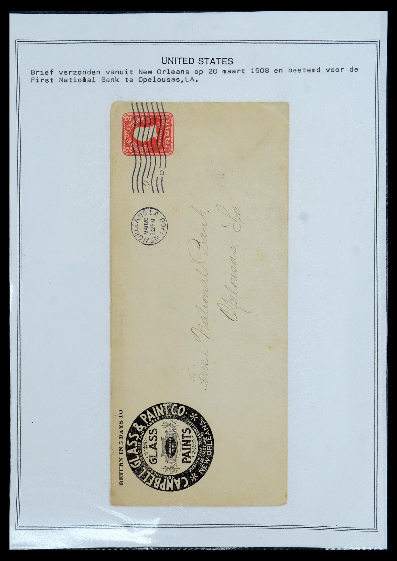 35934 056 - Stamp collection 35934 USA postal stationeries 1873-1984.
