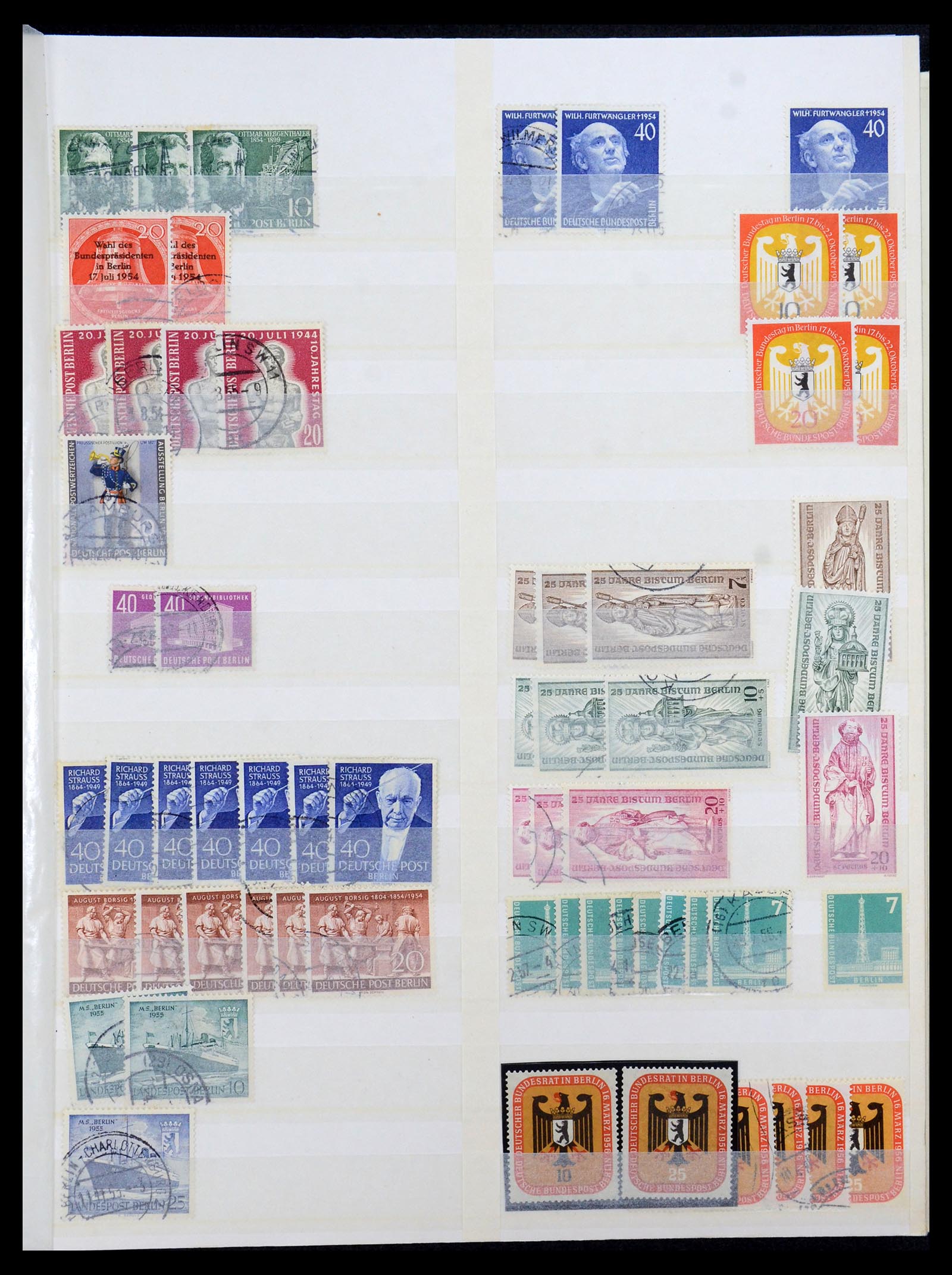 35936 005 - Postzegelverzameling 35936 Berlijn 1948-1990.