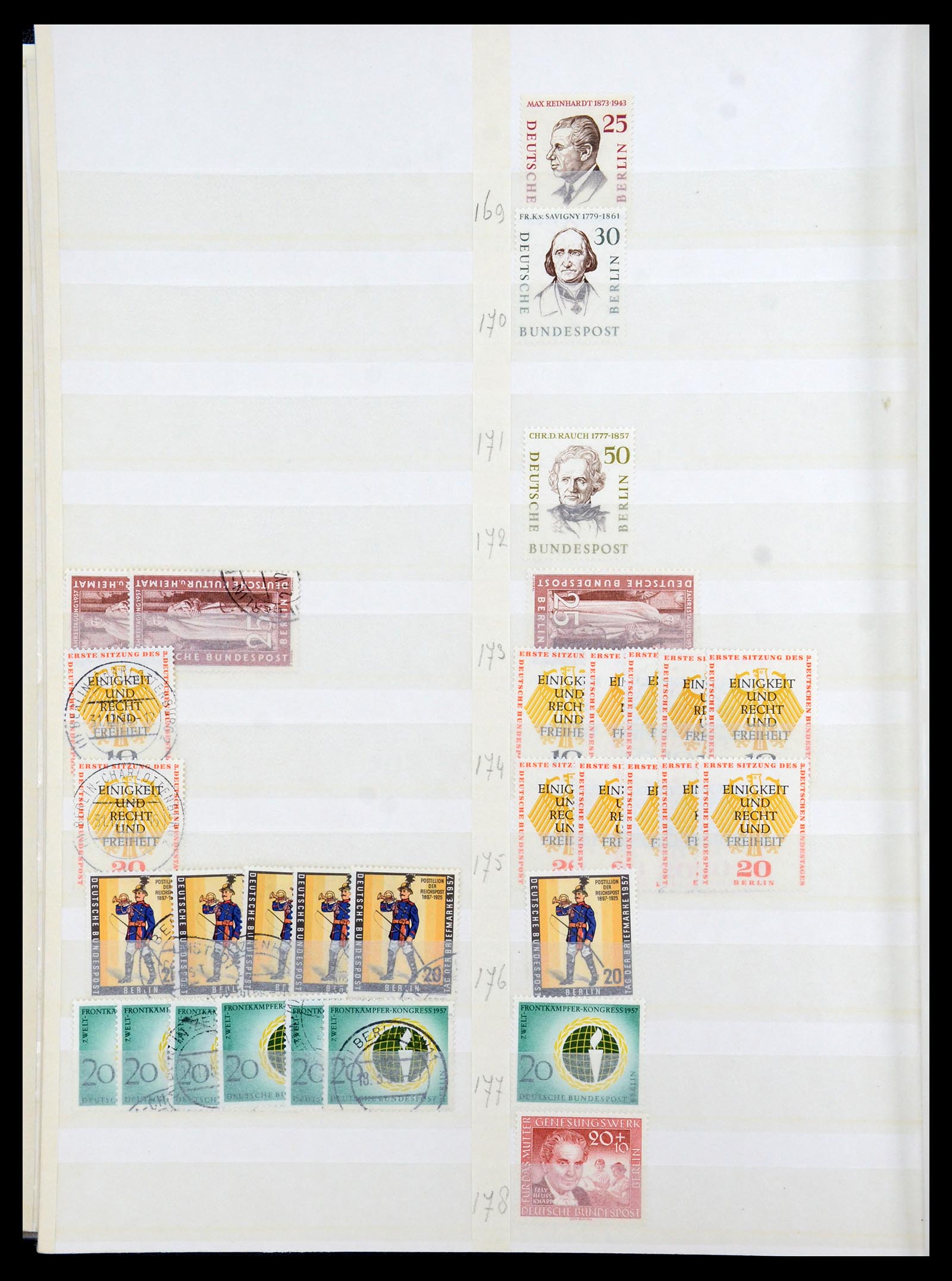 35936 008 - Postzegelverzameling 35936 Berlijn 1948-1990.