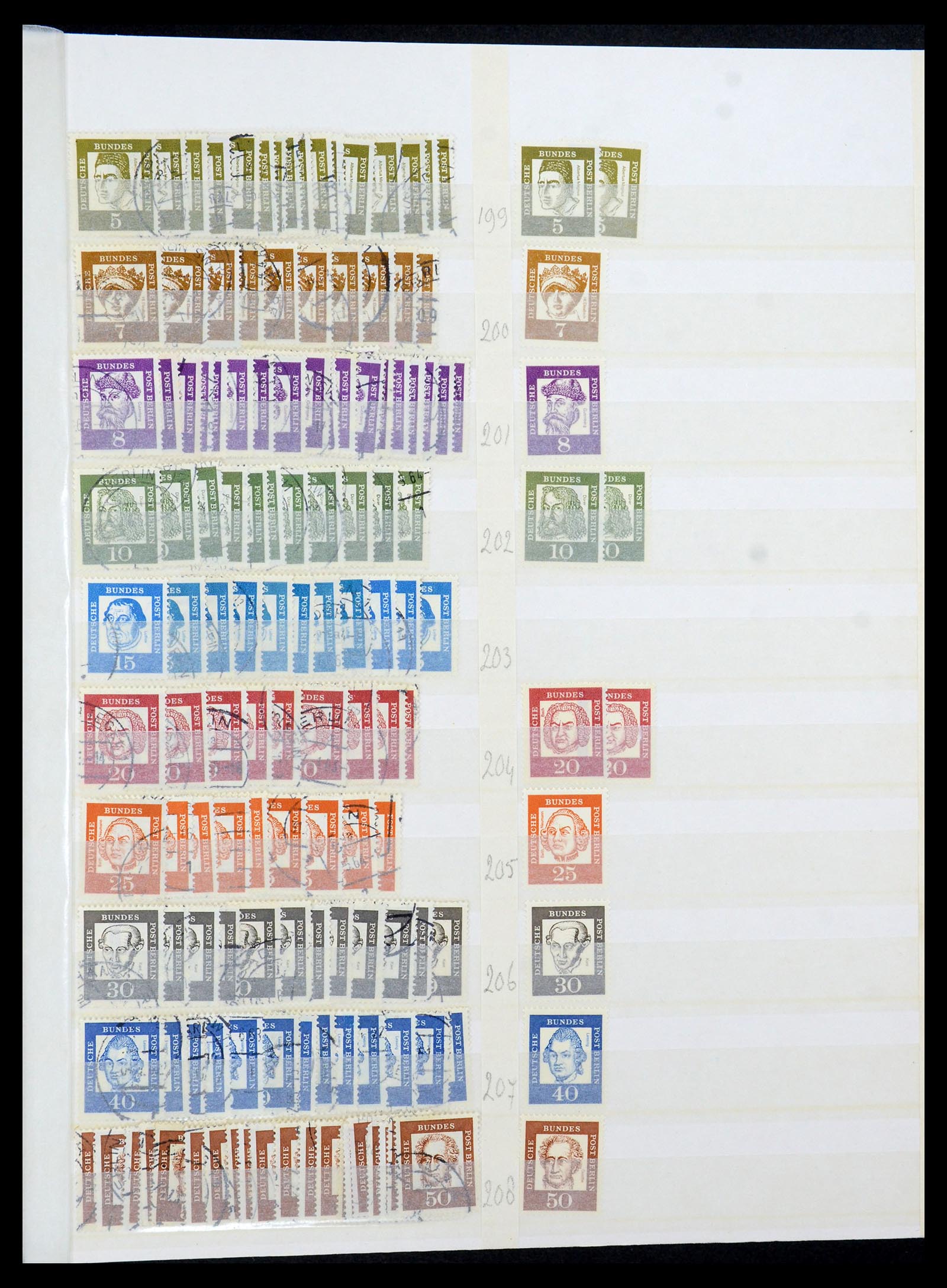 35936 011 - Postzegelverzameling 35936 Berlijn 1948-1990.