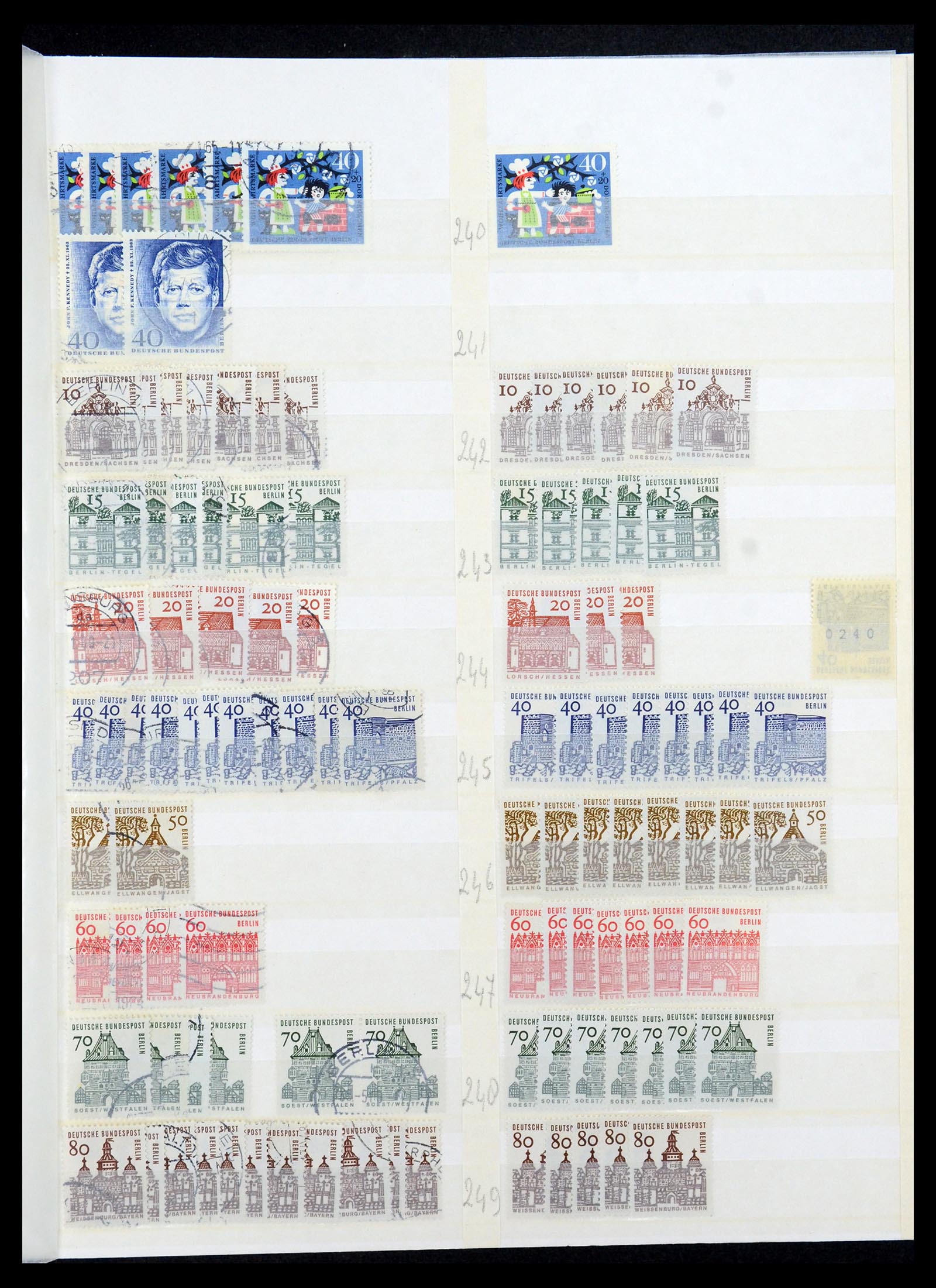 35936 015 - Postzegelverzameling 35936 Berlijn 1948-1990.