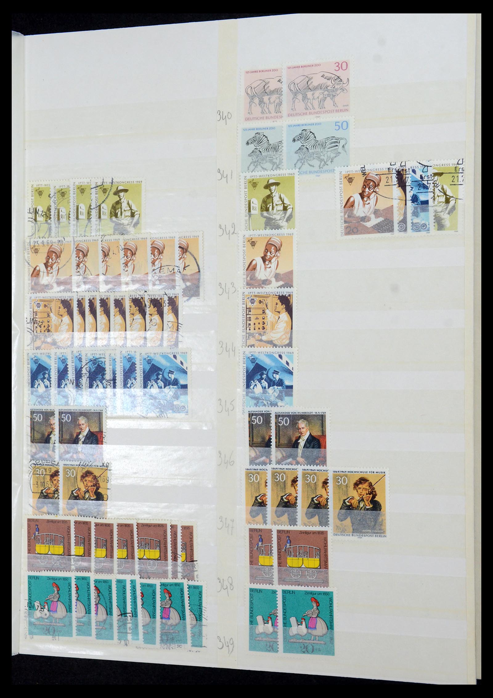 35936 025 - Postzegelverzameling 35936 Berlijn 1948-1990.