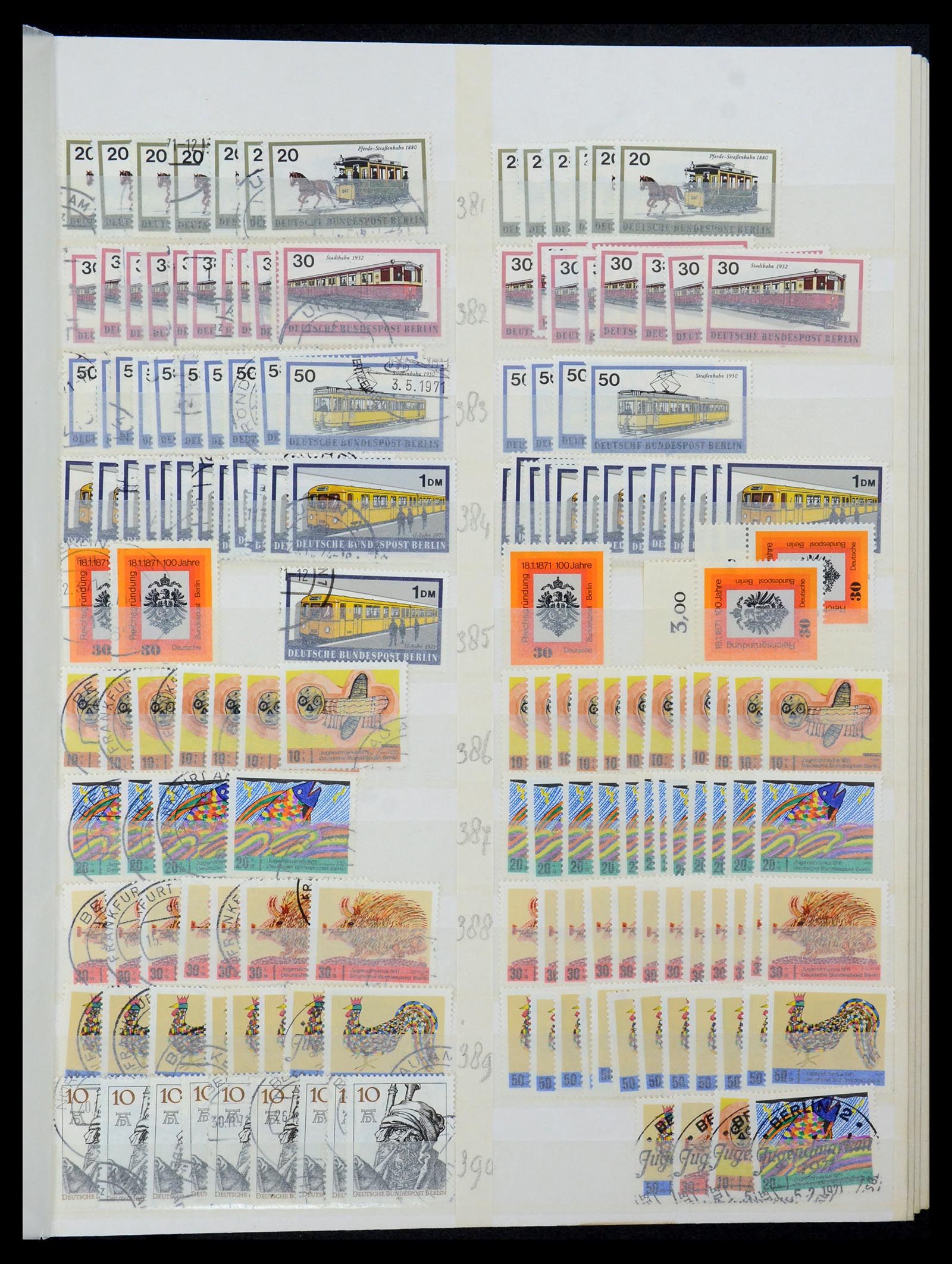 35936 029 - Postzegelverzameling 35936 Berlijn 1948-1990.