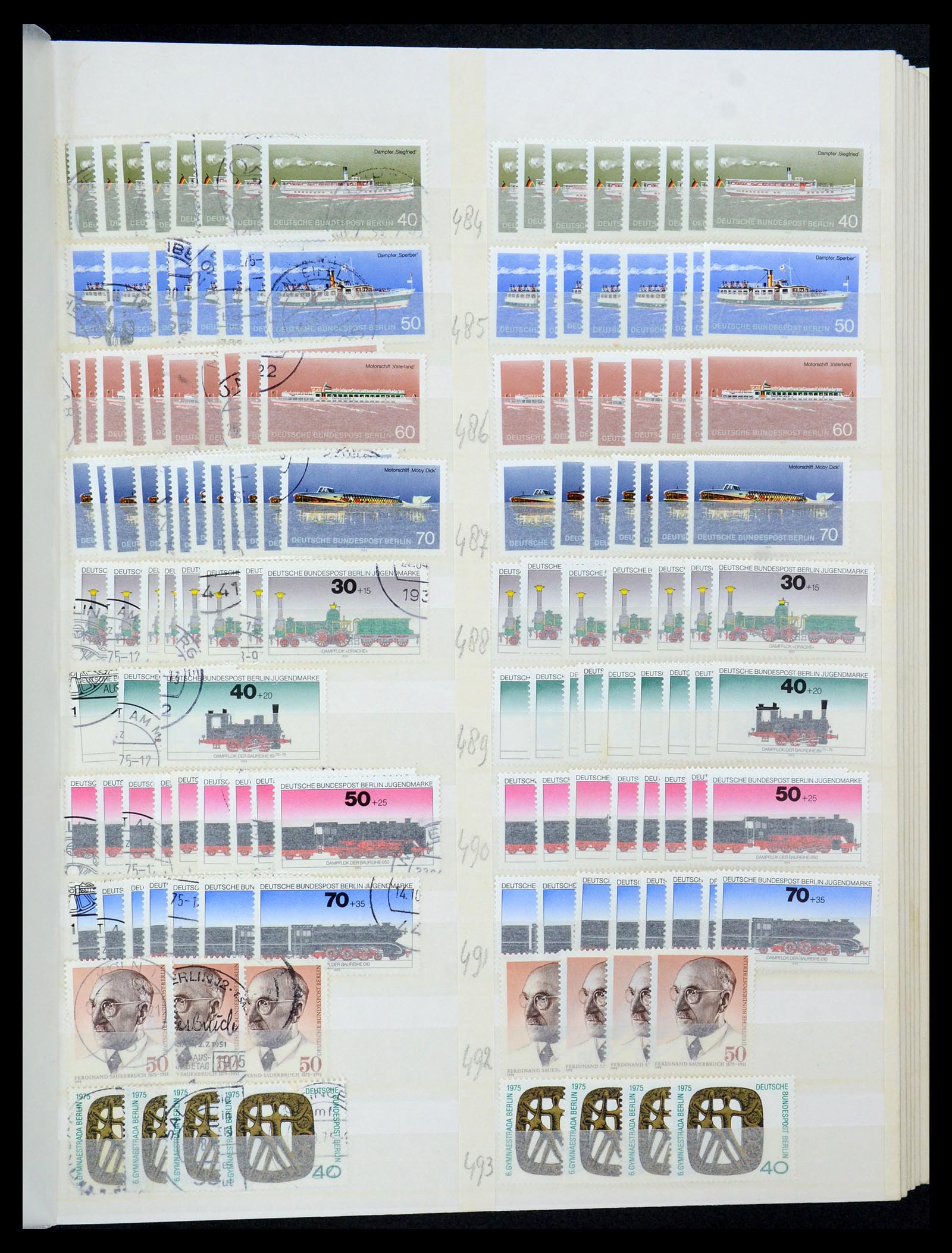 35936 039 - Postzegelverzameling 35936 Berlijn 1948-1990.