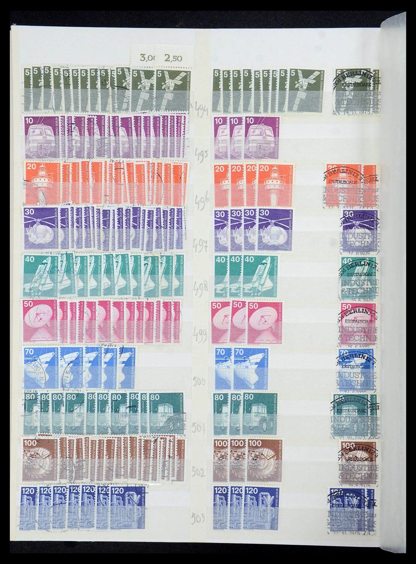 35936 040 - Postzegelverzameling 35936 Berlijn 1948-1990.