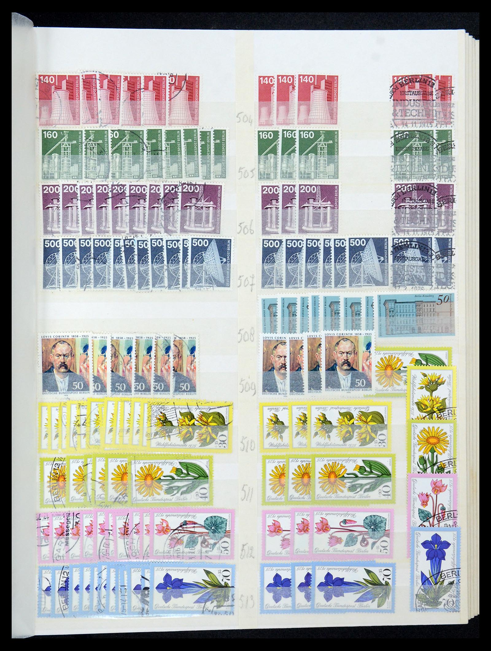 35936 041 - Postzegelverzameling 35936 Berlijn 1948-1990.