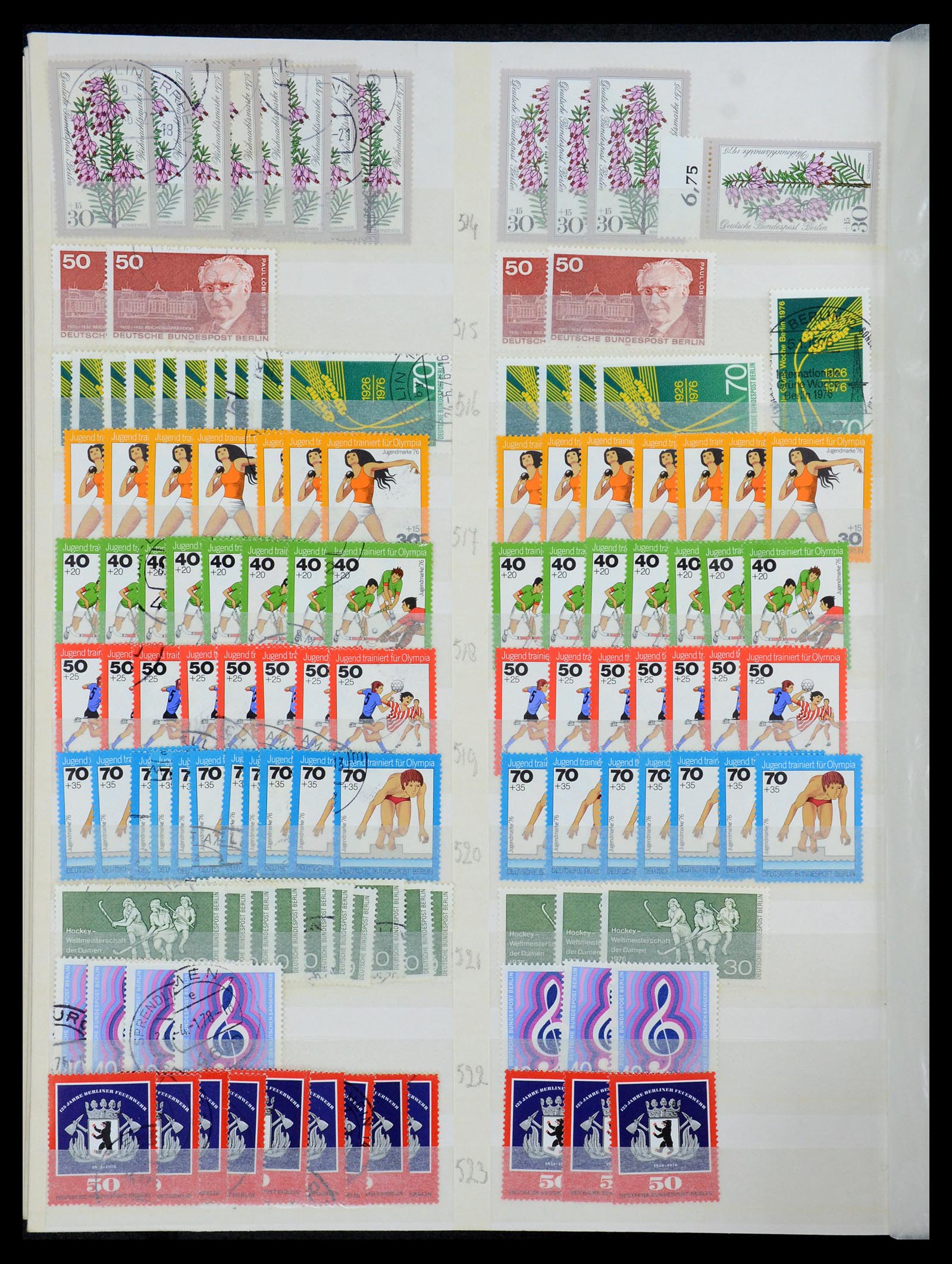 35936 042 - Postzegelverzameling 35936 Berlijn 1948-1990.