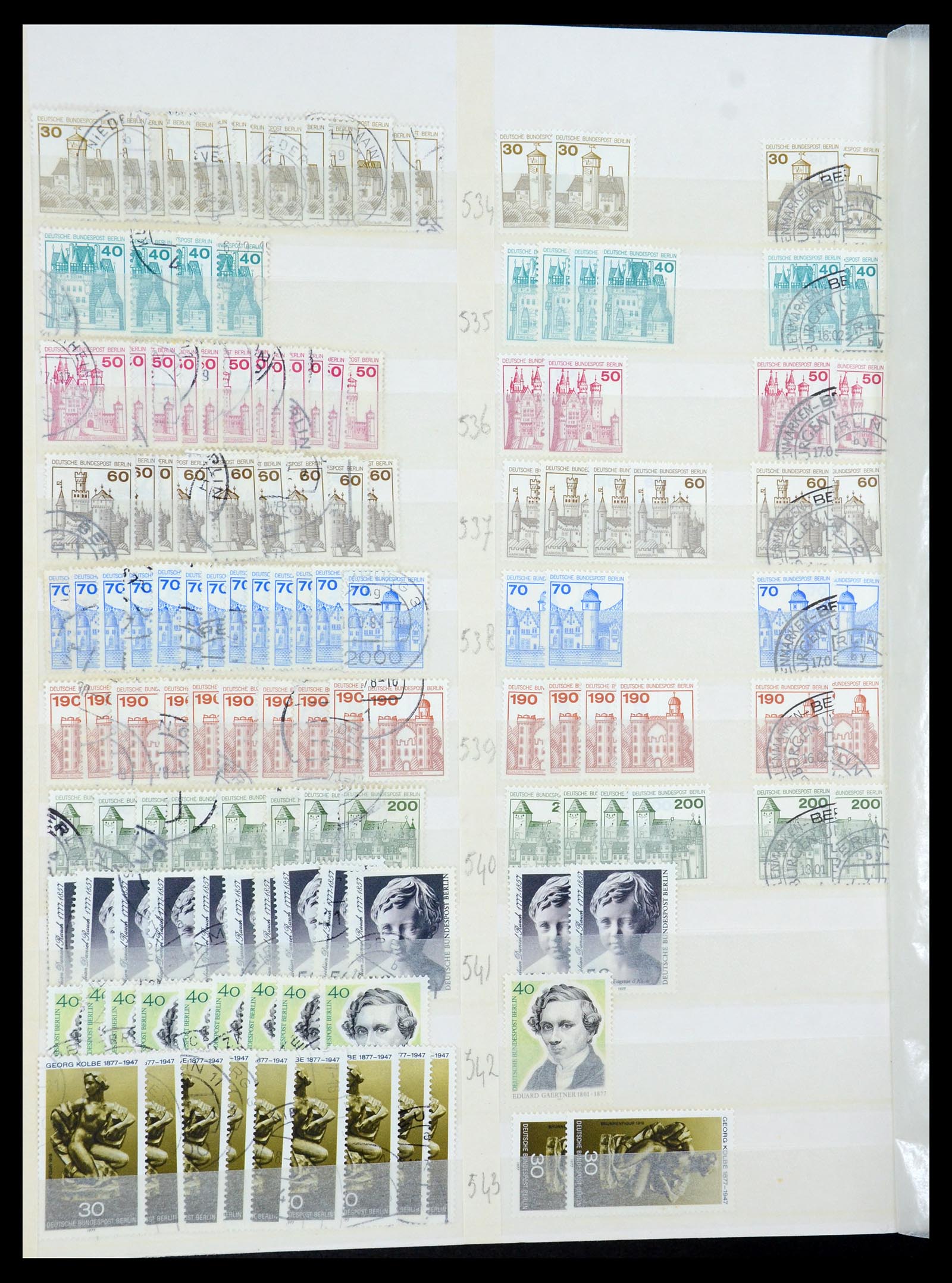 35936 044 - Postzegelverzameling 35936 Berlijn 1948-1990.