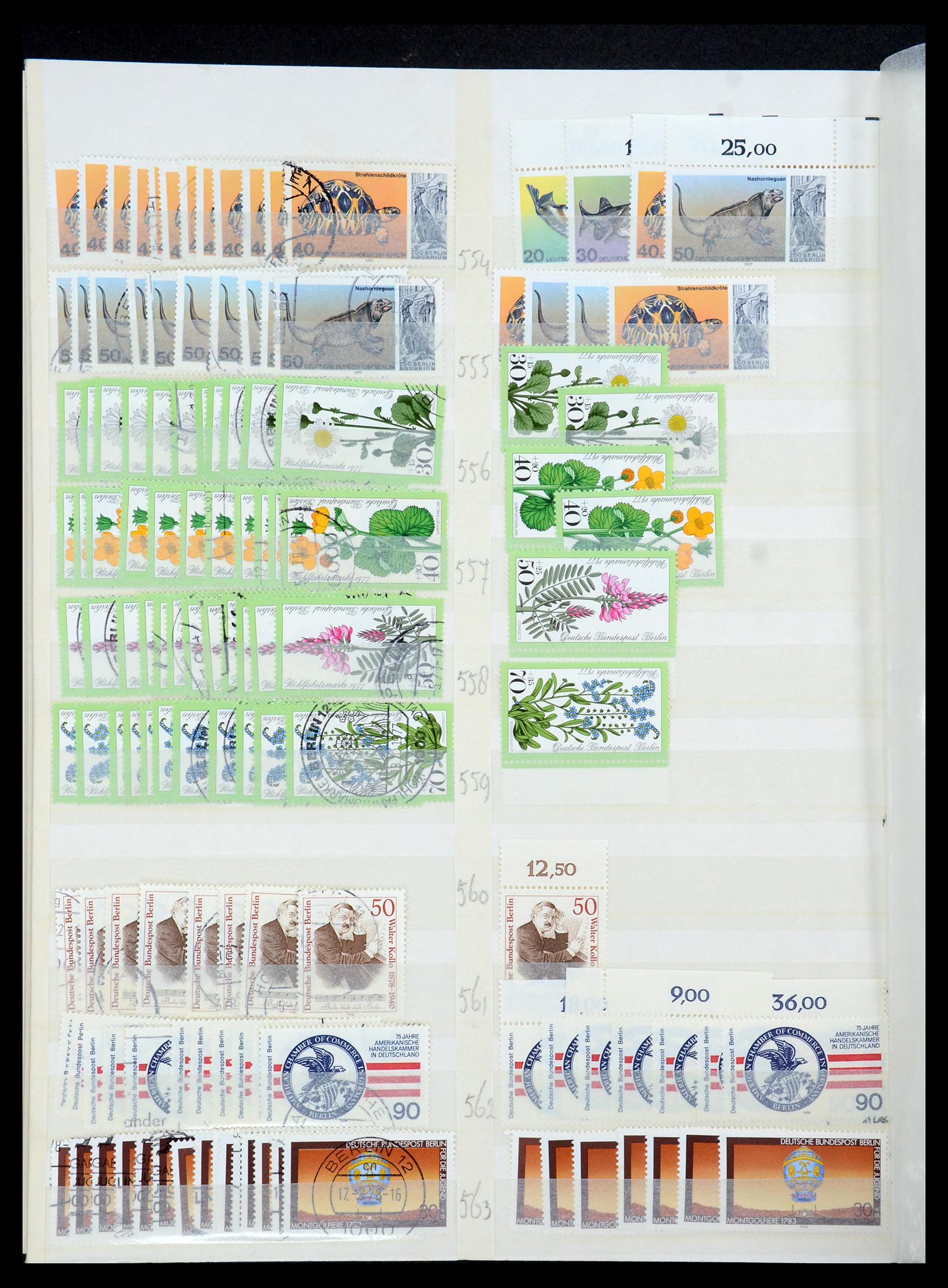 35936 046 - Postzegelverzameling 35936 Berlijn 1948-1990.