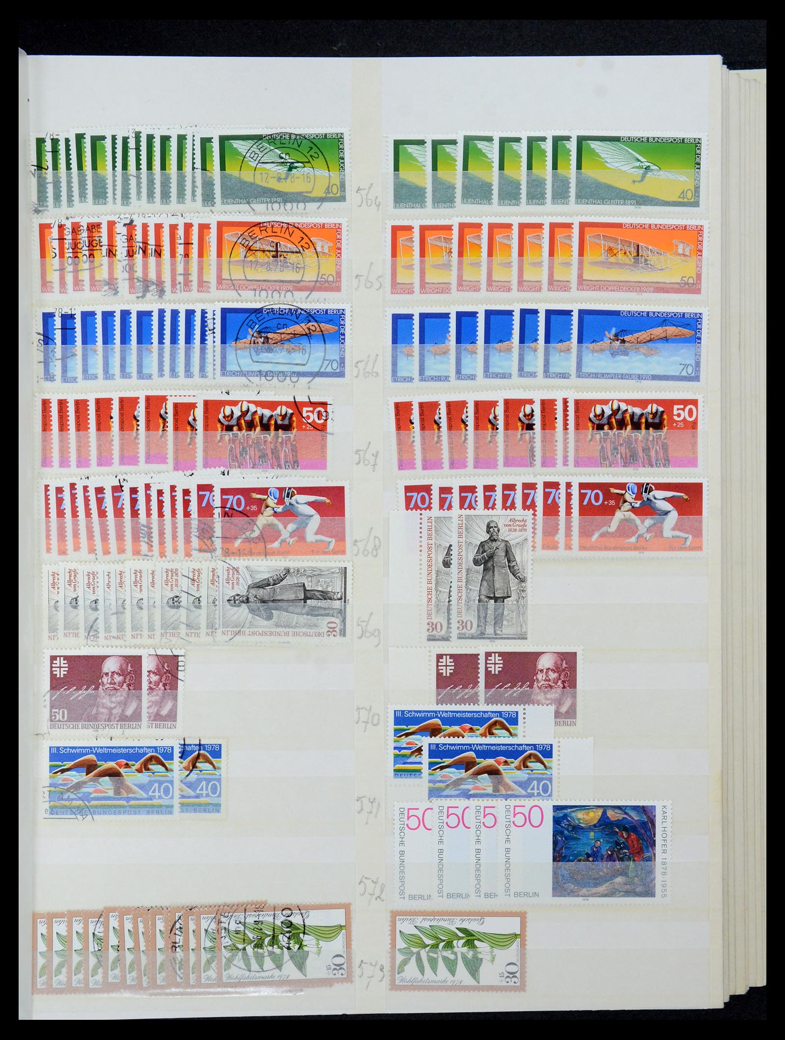 35936 047 - Postzegelverzameling 35936 Berlijn 1948-1990.