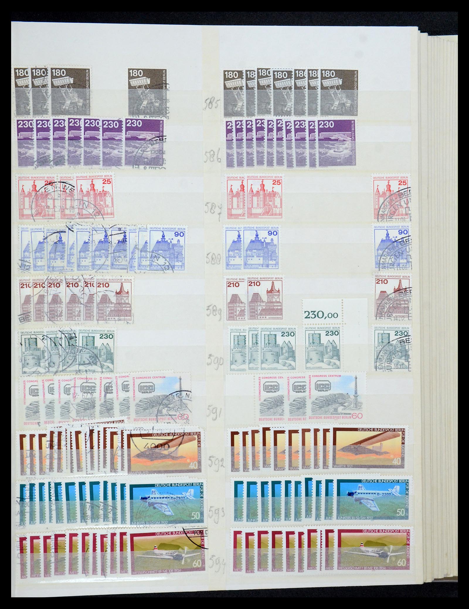 35936 049 - Postzegelverzameling 35936 Berlijn 1948-1990.
