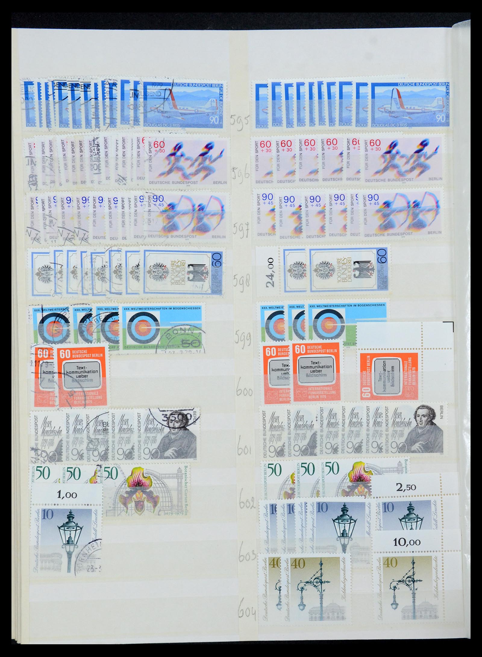 35936 050 - Postzegelverzameling 35936 Berlijn 1948-1990.
