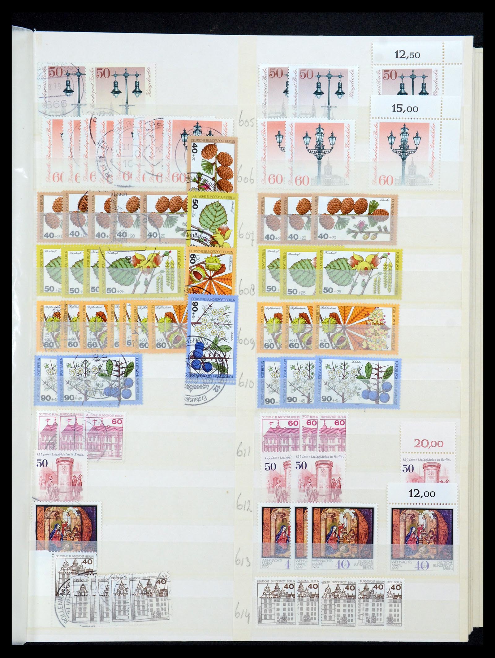 35936 051 - Postzegelverzameling 35936 Berlijn 1948-1990.
