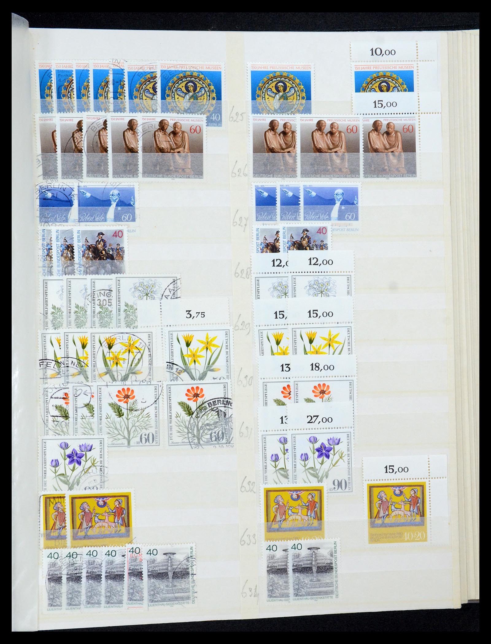 35936 053 - Postzegelverzameling 35936 Berlijn 1948-1990.