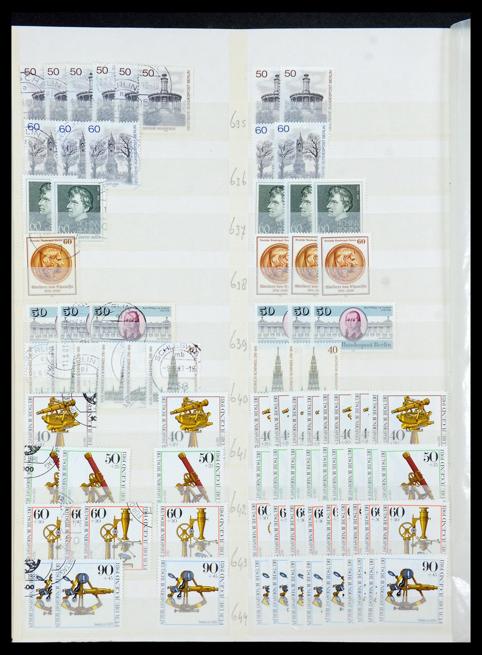 35936 054 - Postzegelverzameling 35936 Berlijn 1948-1990.