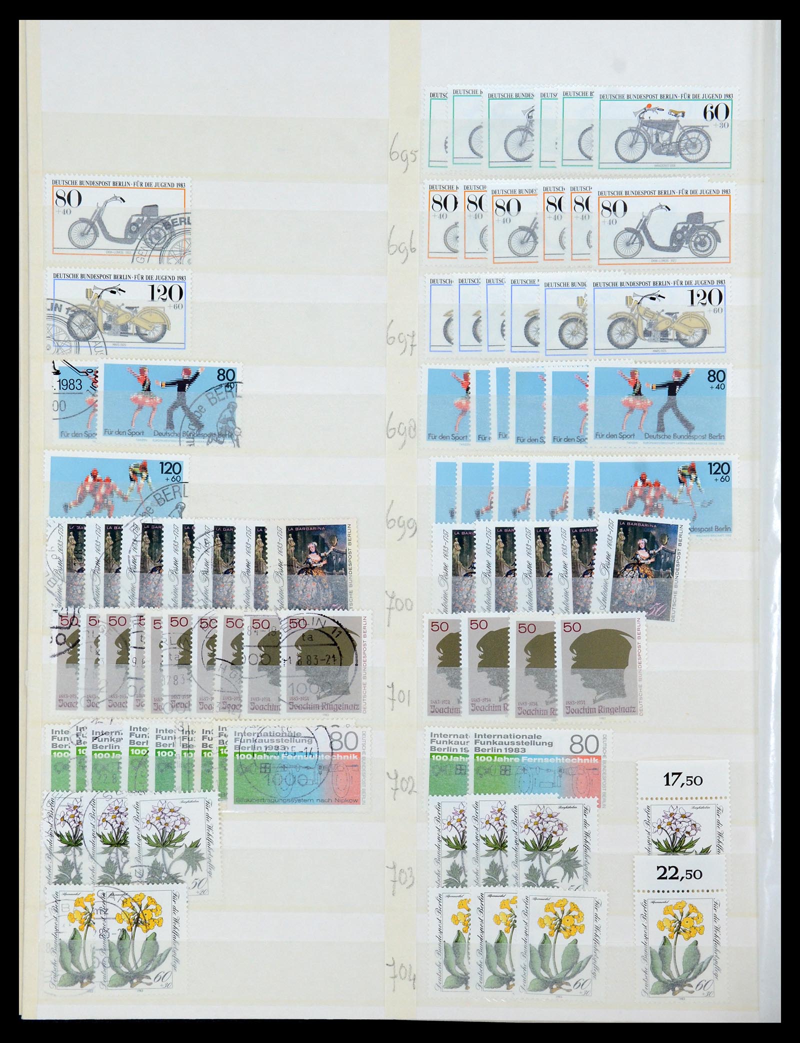 35936 060 - Postzegelverzameling 35936 Berlijn 1948-1990.