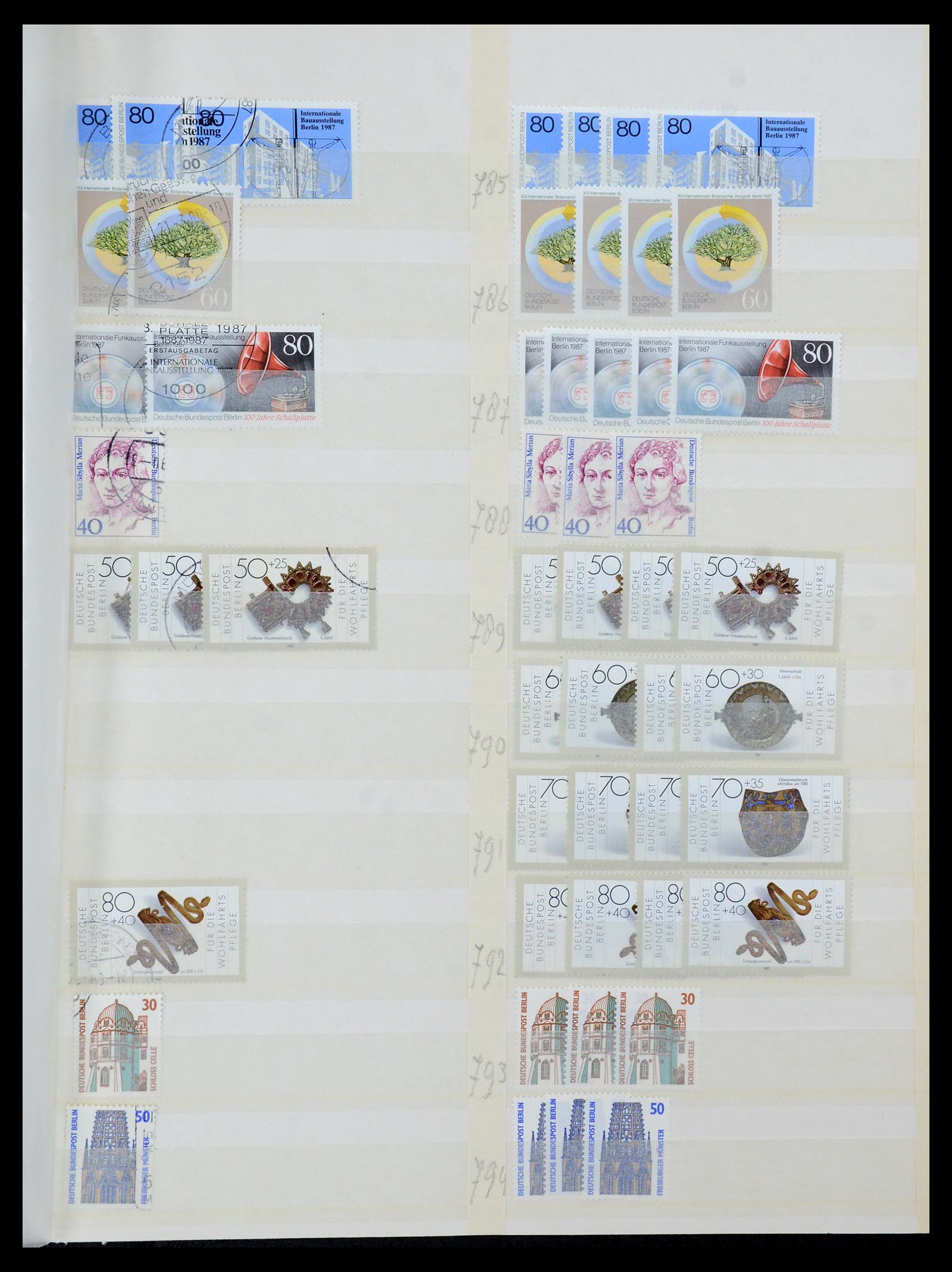 35936 069 - Postzegelverzameling 35936 Berlijn 1948-1990.